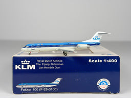 KLM Royal Dutch Airlines Fokker F-100 1:400 JC Wings PH-KLC (JC4096)