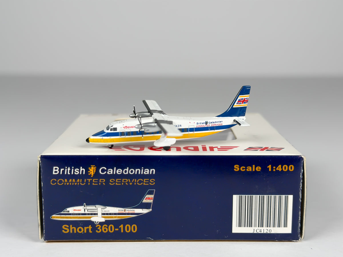 British Caledonian Commuter Shorts 360 1:400 JC Wings G-BKZR (JC4120)