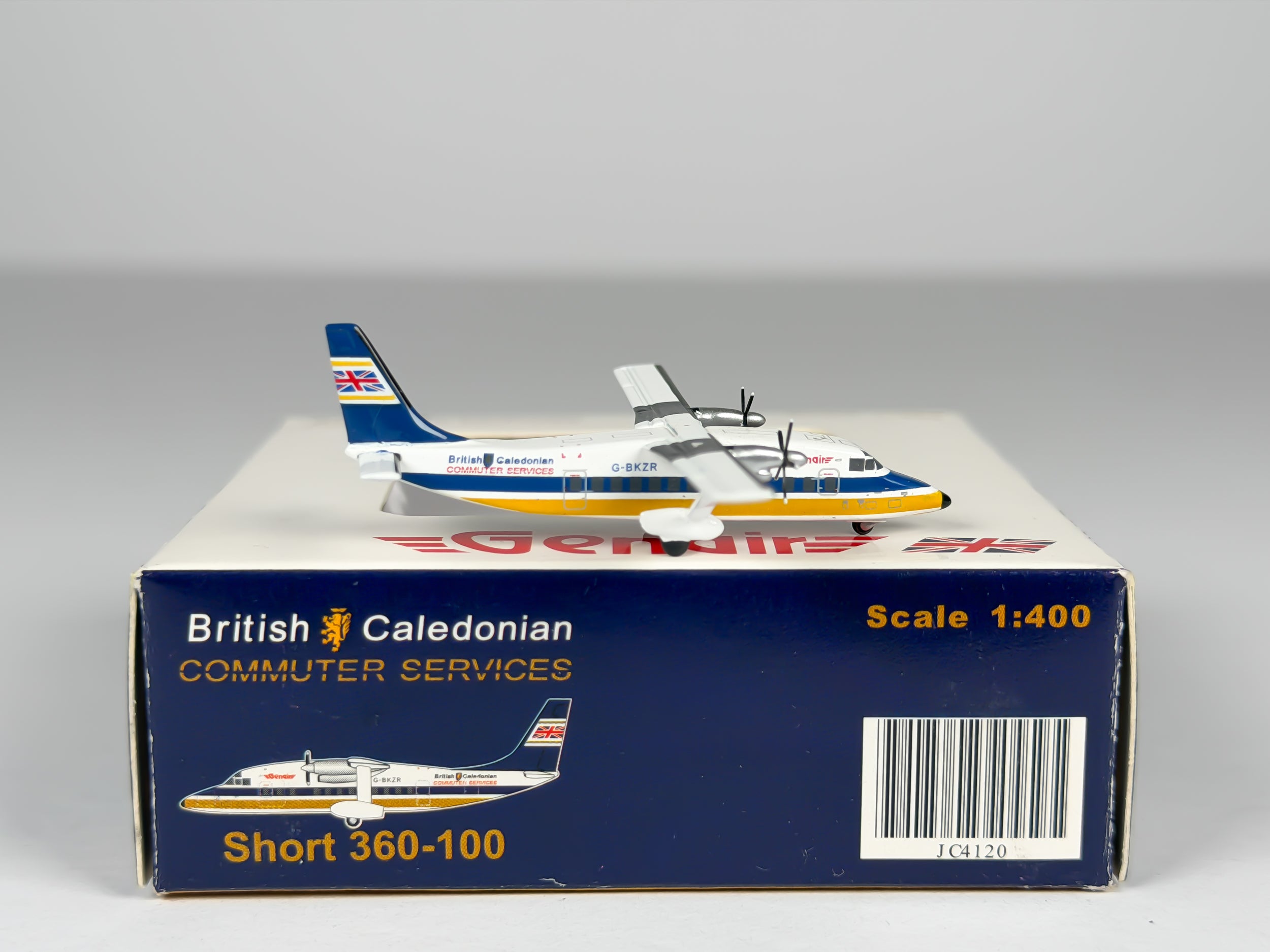 British Caledonian Commuter Shorts 360 1:400 JC Wings G-BKZR (JC4120)