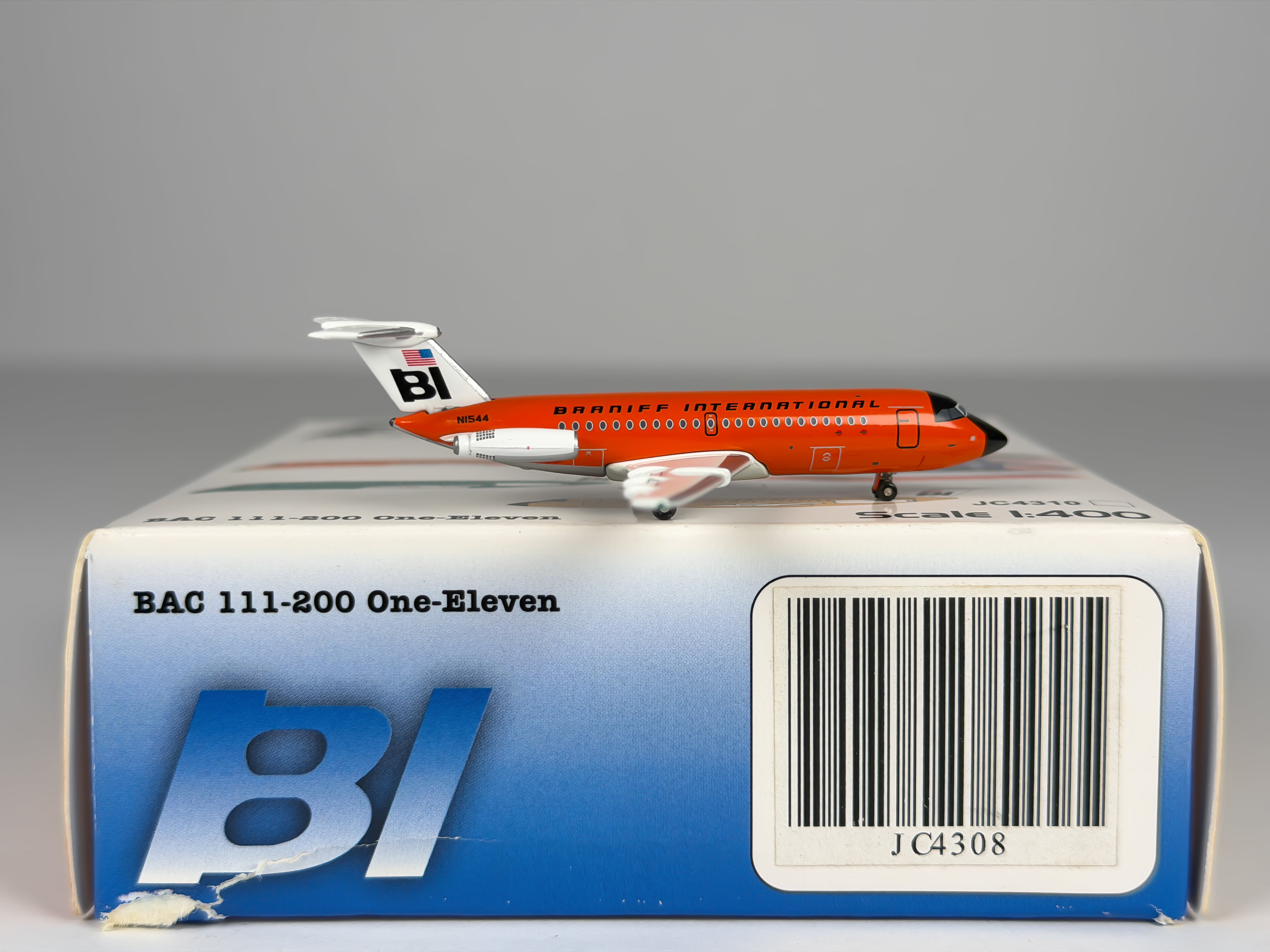 Braniff International BAC 1-11 1:400 JC Wings N1544 (JC4308)
