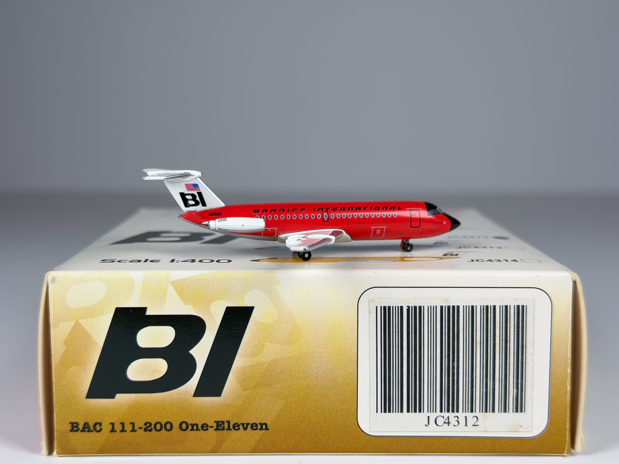 Braniff International BAC 1-11 1:400 JC Wings N1551 (JC4312)