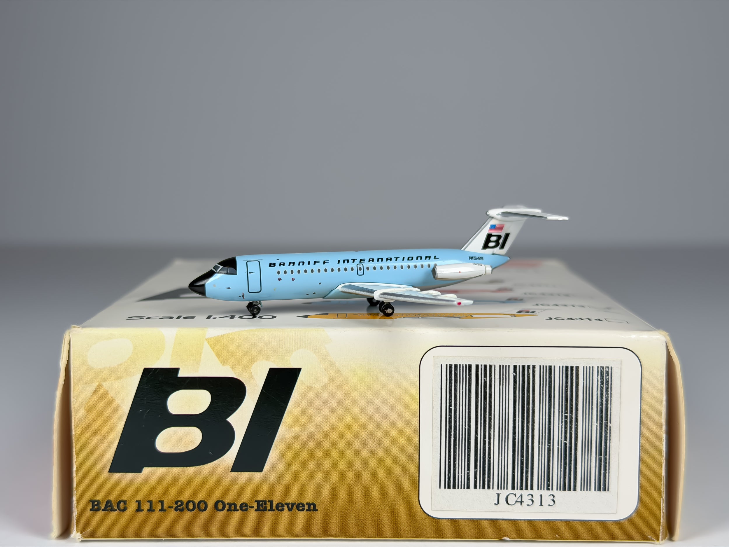 Braniff International BAC 1-11 1:400 JC Wings N1545 (JC4313)
