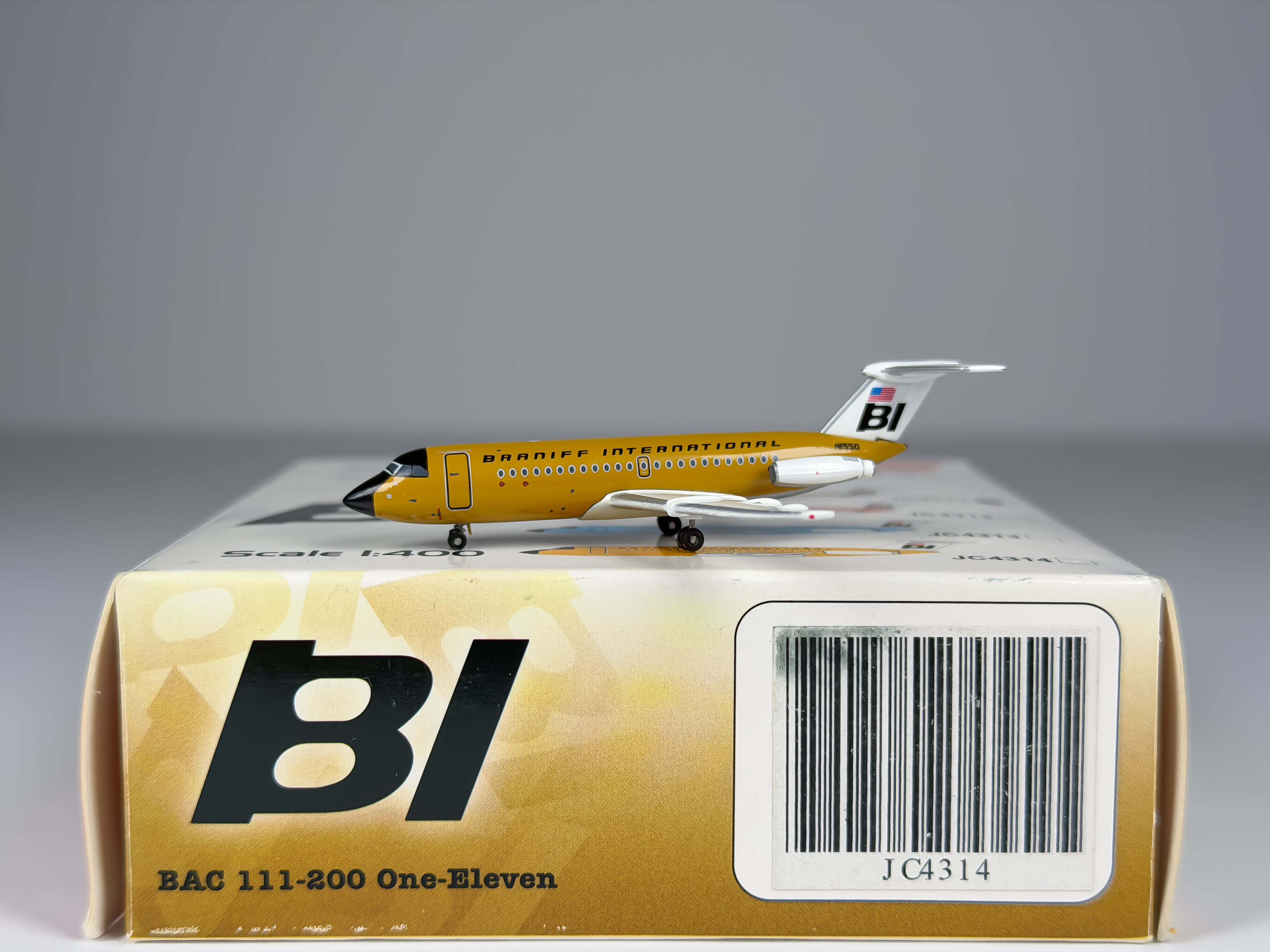 Braniff International BAC 1-11 1:400 JC Wings N1550 (JC4311)