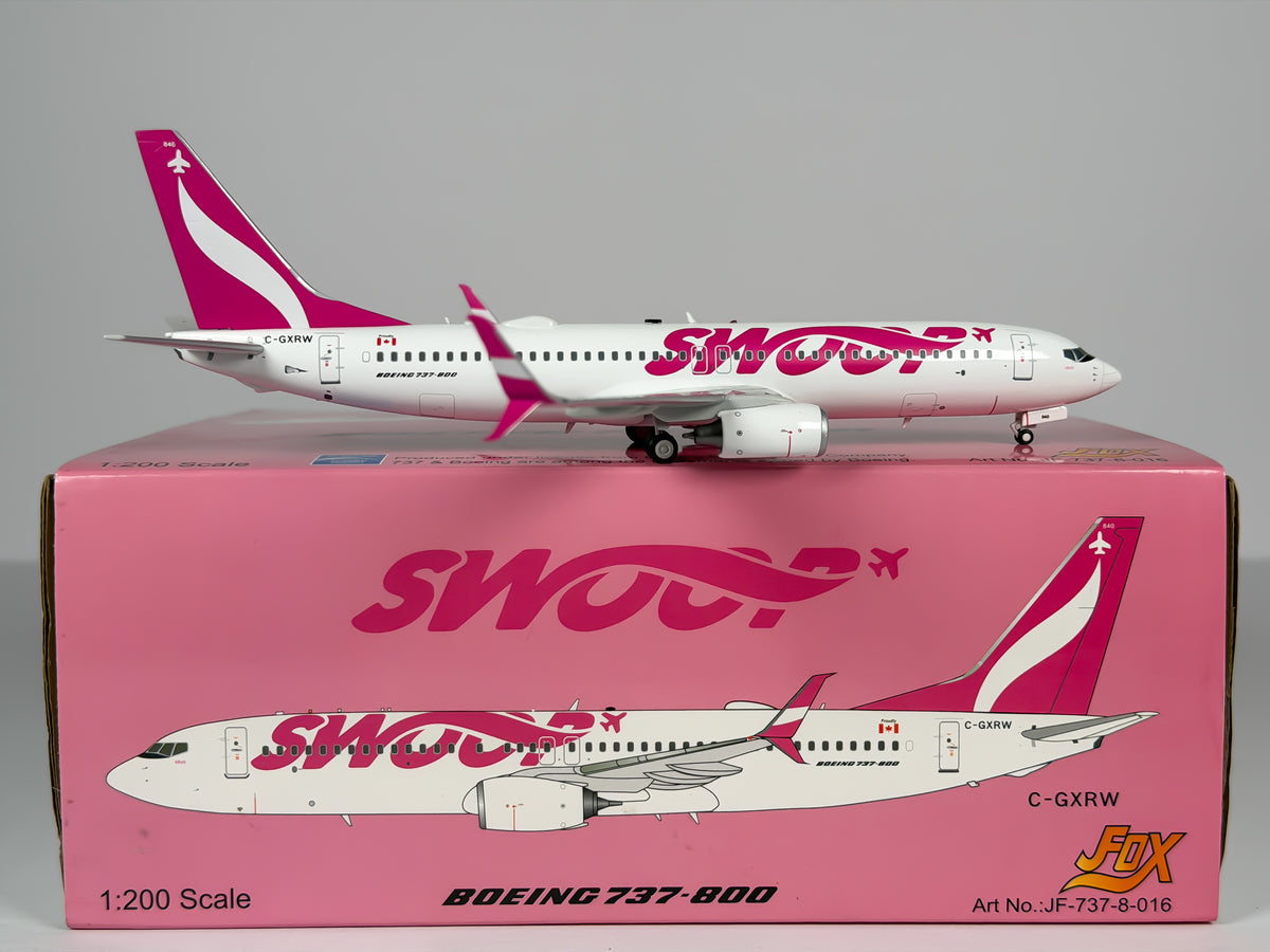 Swoop Boeing 737-800 1:200 Inflight200 C-GXRW (JF-737-8-016)