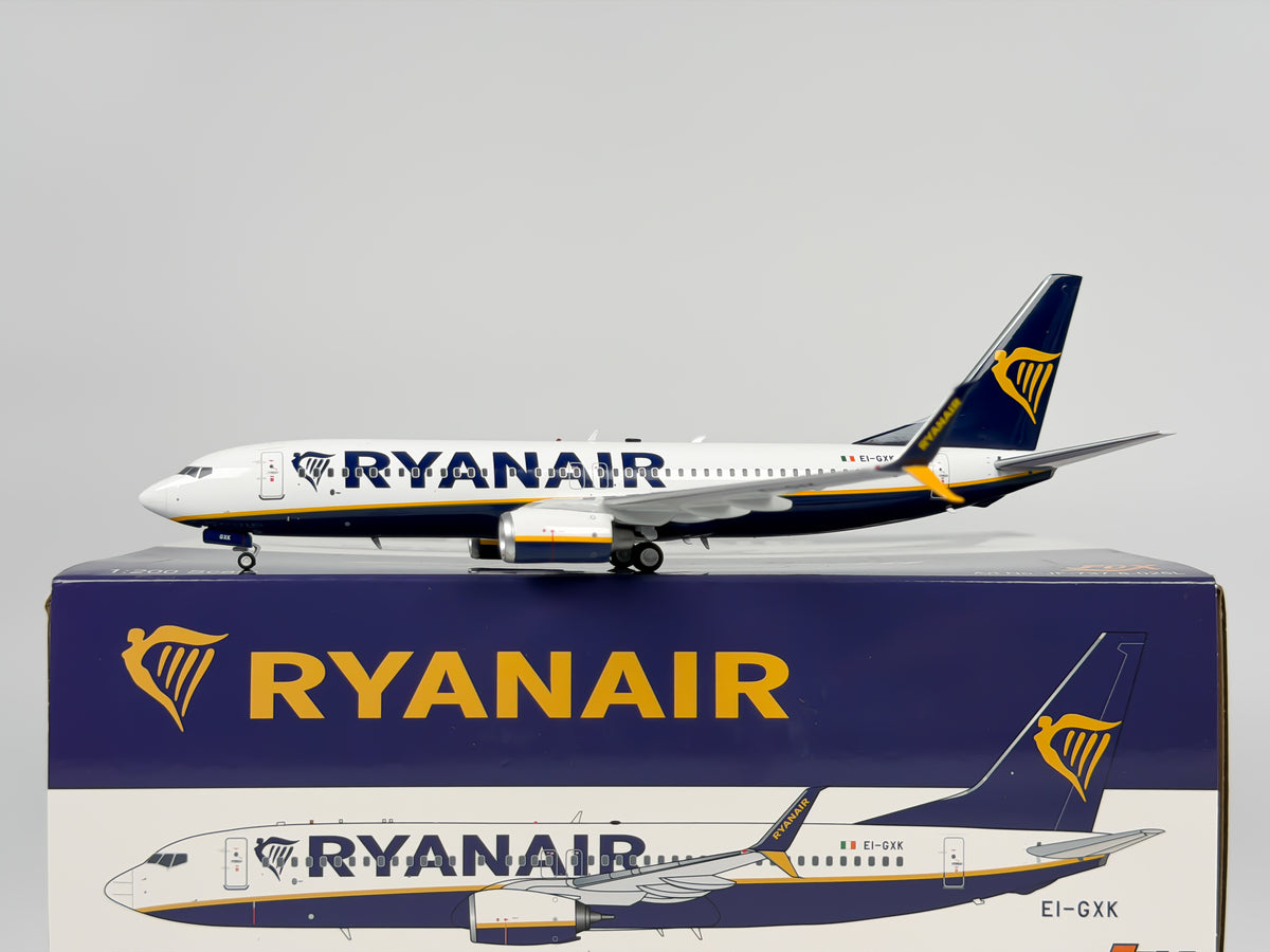 Ryanair Boeing 737 MAX 8 1:200 InFlight200 EI-GXK (JF-737-8-025L)