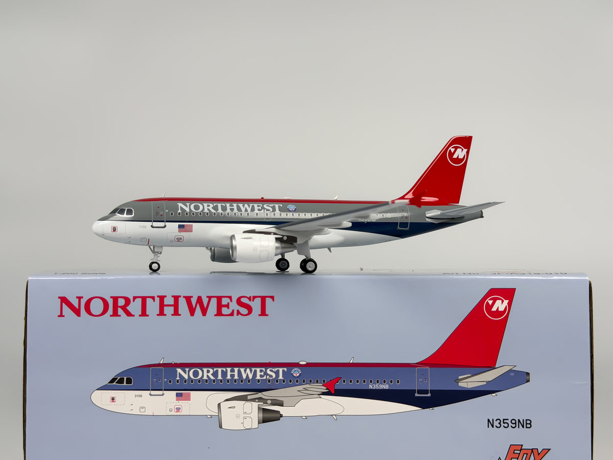 Northwest Airlines Airbus A319 1:200 InFlight200 N359NB (JF-A319-010)