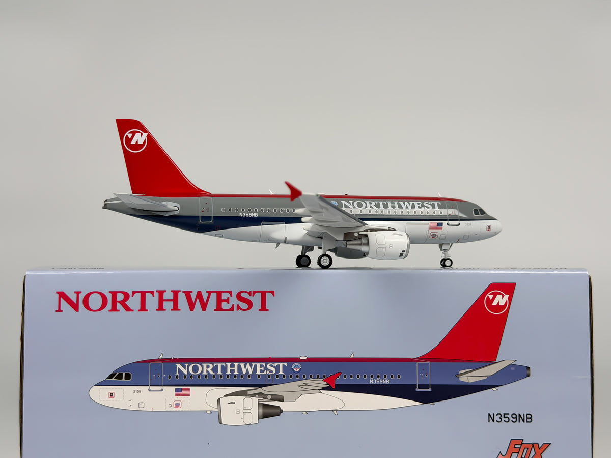 Northwest Airlines Airbus A319 1:200 InFlight200 N359NB (JF-A319-010)