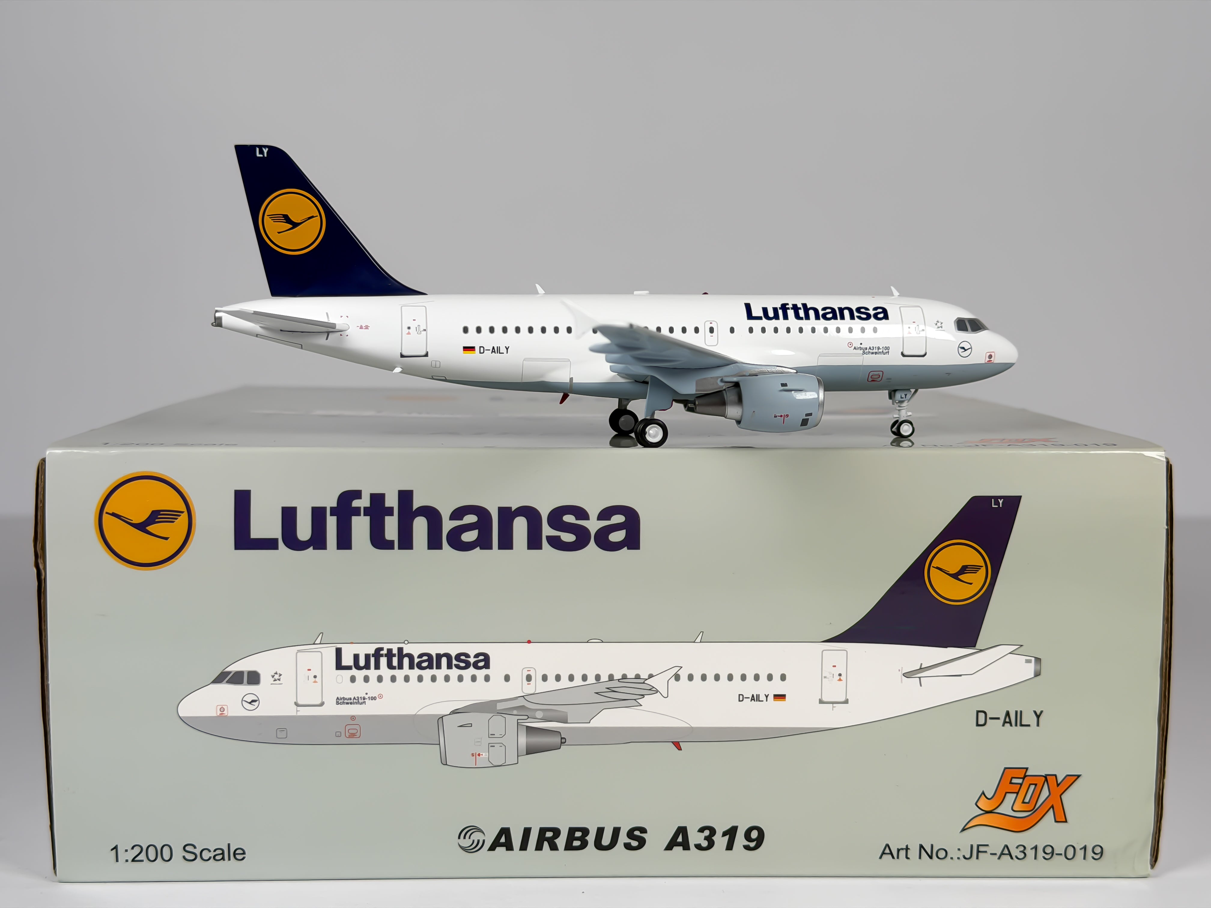 Airbus A319 Diecast Aircraft Models · Northeast Diecast