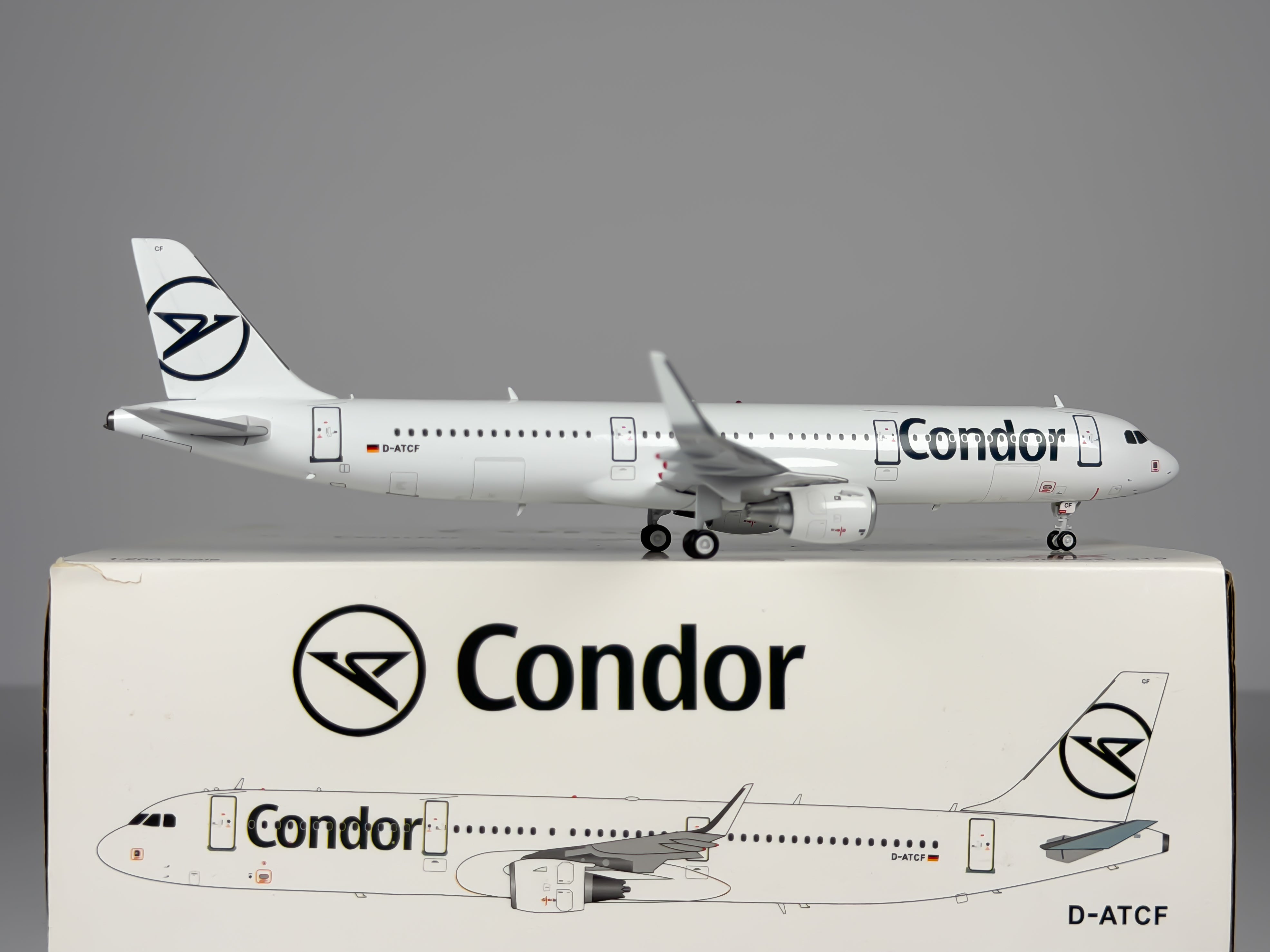 Condor Airbus A321 1:200 JFox D-ATCF (JF-A321-015)
