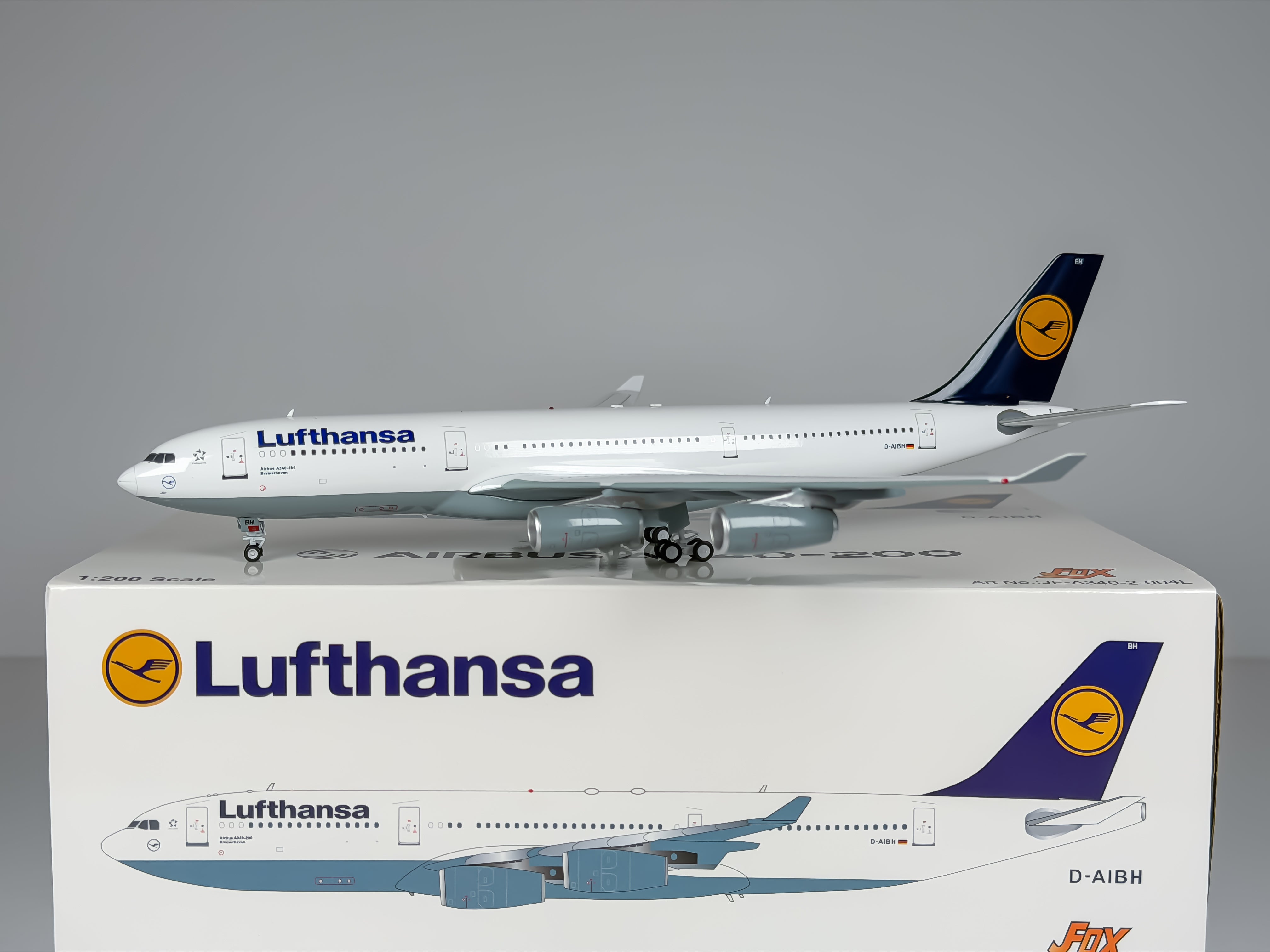 Airbus A340 Diecast Aircraft Models · Northeast Diecast