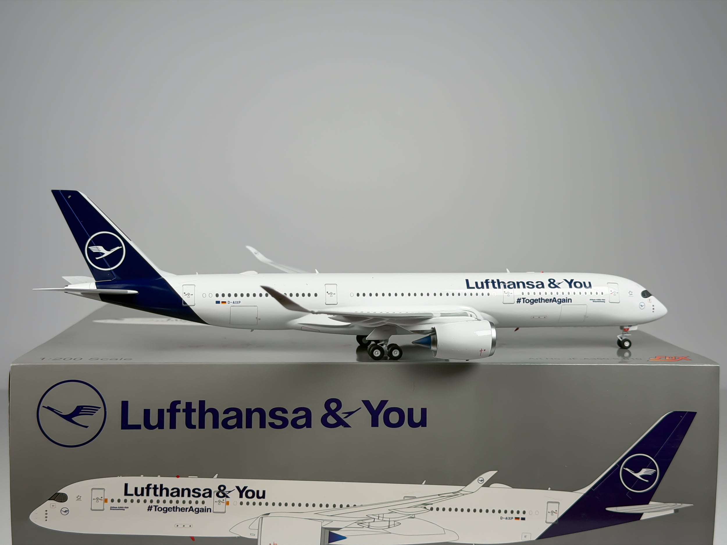 Lufthansa Airbus A350-900 1:200 Inflight200 D-AIXP (JF-A350-9-010)