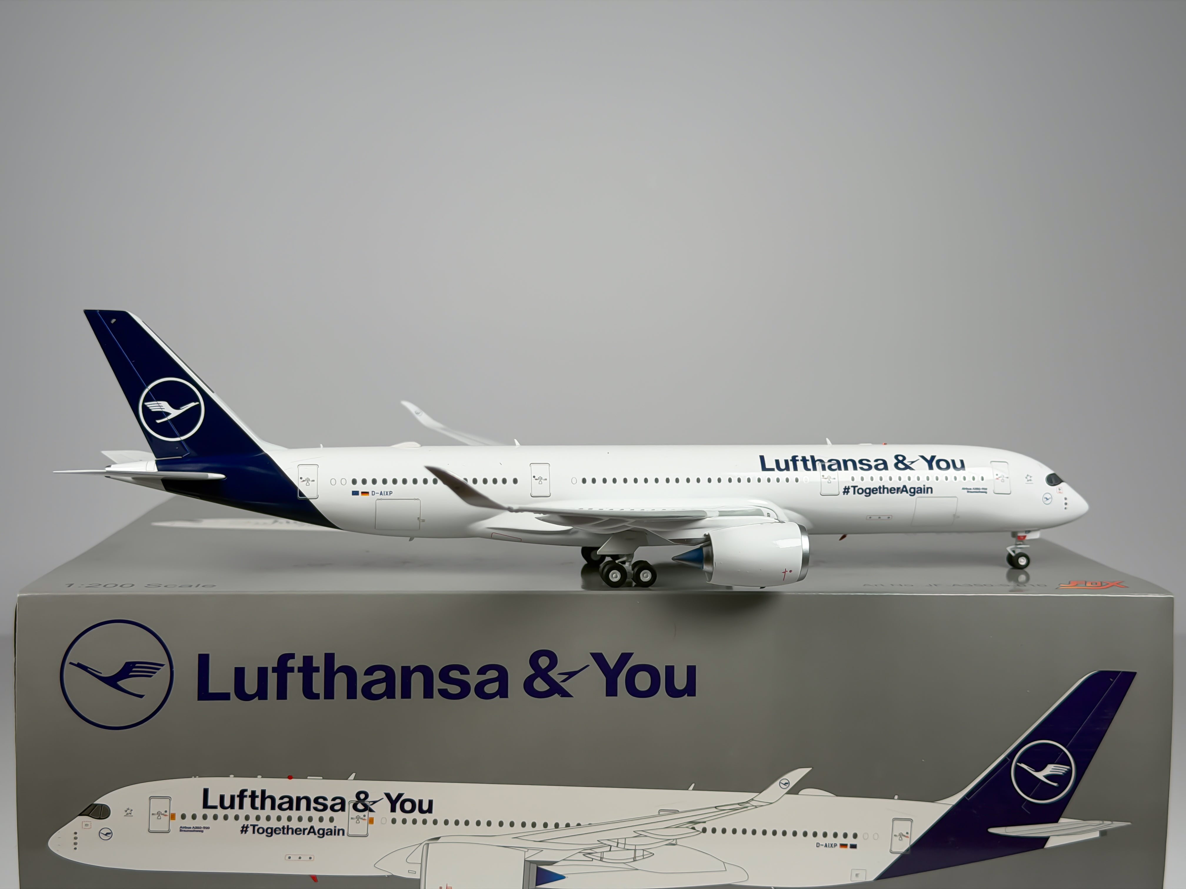 Lufthansa Airbus A350-900 1:200 Inflight200 D-AIXP (JF-A350-9-010)