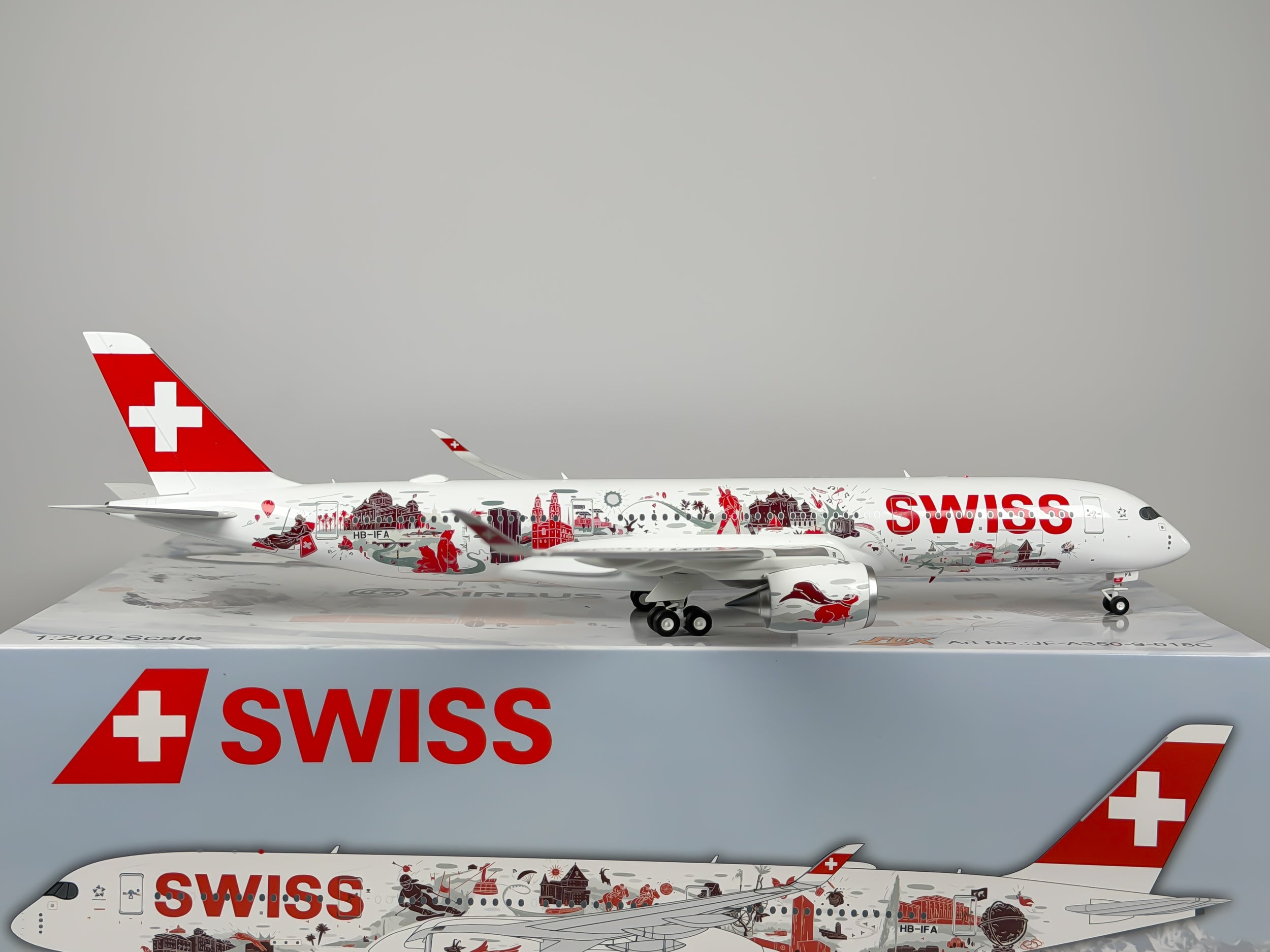 SWISS Airbus A350-900 1:200 Inflight200 HB-IFA (JF-A350-9-018C)