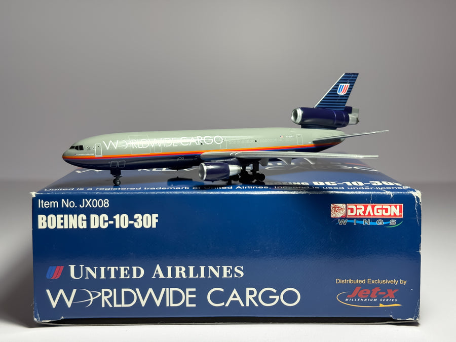 United Airlines McDonnell Douglas DC-10-30F 1:400 Jet-X N1854U (JX008)