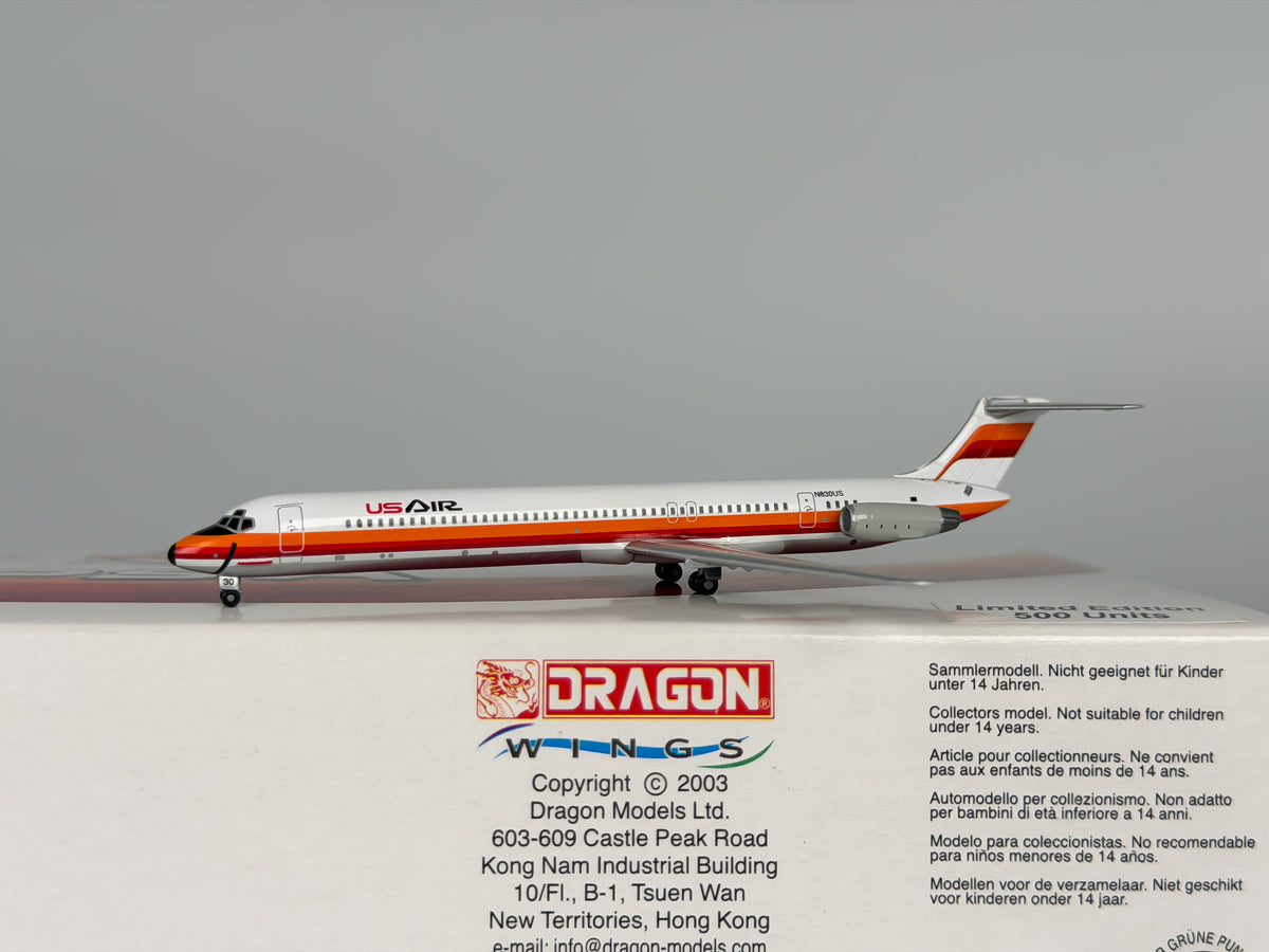 USAir McDonnell Douglas MD-81 1:400 Jet-X N805US & N830US (JX017)