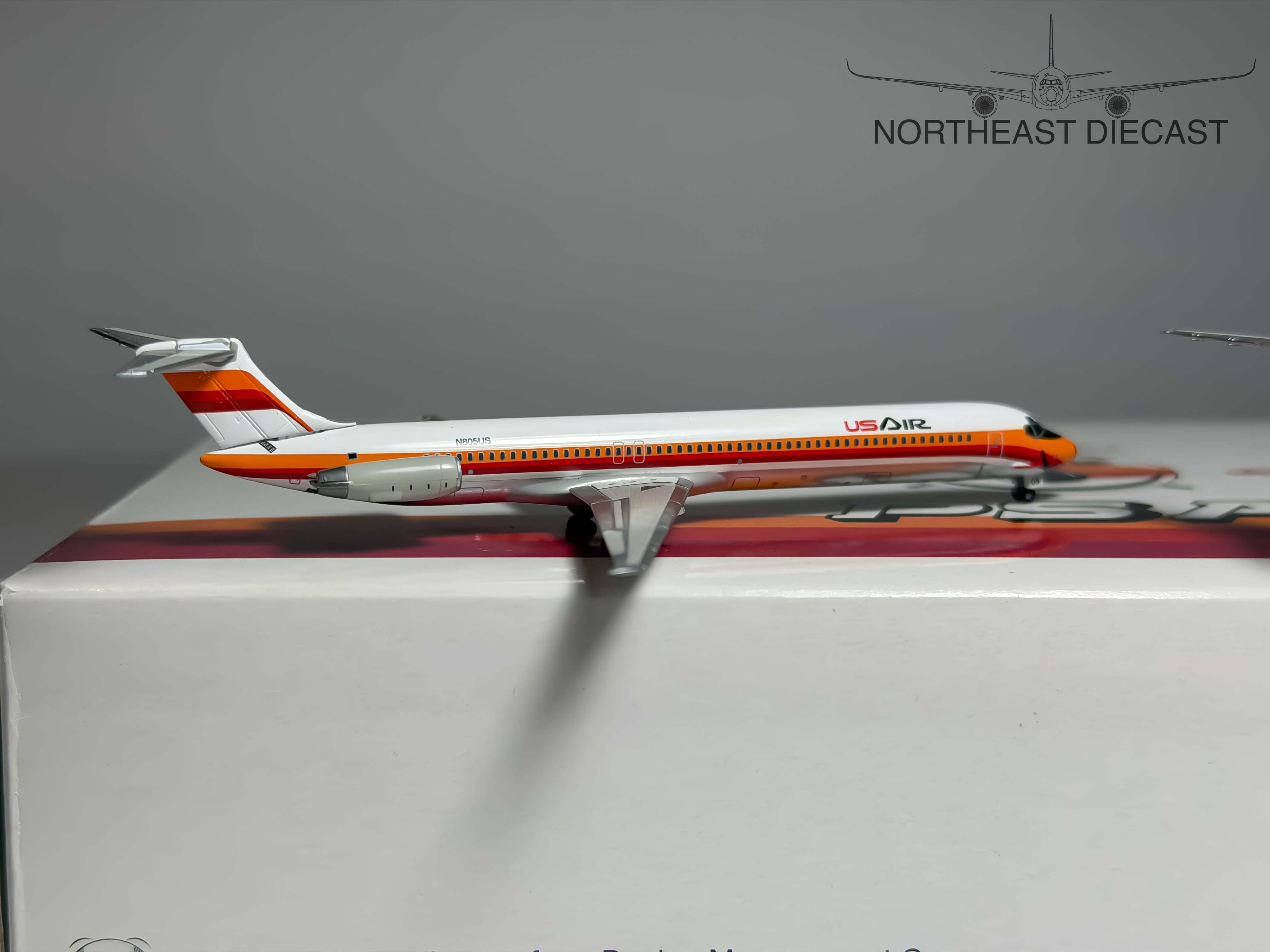 USAir McDonnell Douglas MD-81 1:400 Jet-X N805US & N830US (JX017)