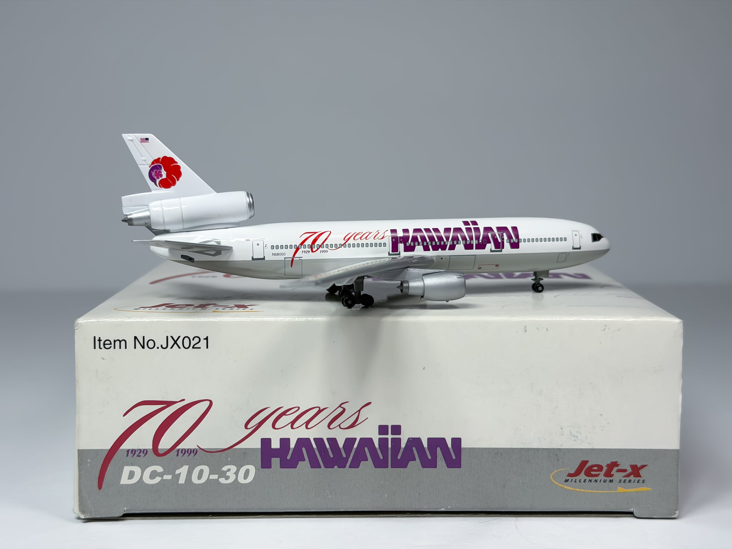 Hawaiian Airlines McDonnell Douglas DC-10-30 1:400 Jet-X N68060 (JX021)