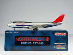 Northwest Airlines Boeing 747-400 1:400 Jet-X N661US (JX026)