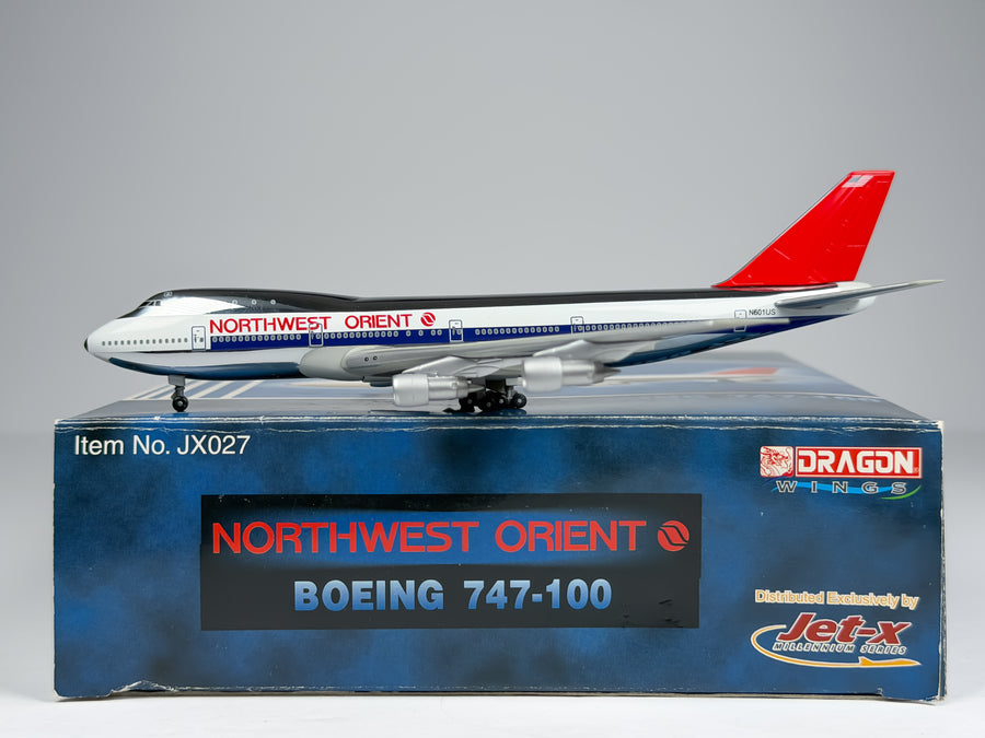 Northwest Orient Boeing 747-100 1:400 Jet-X N601US (JX027)