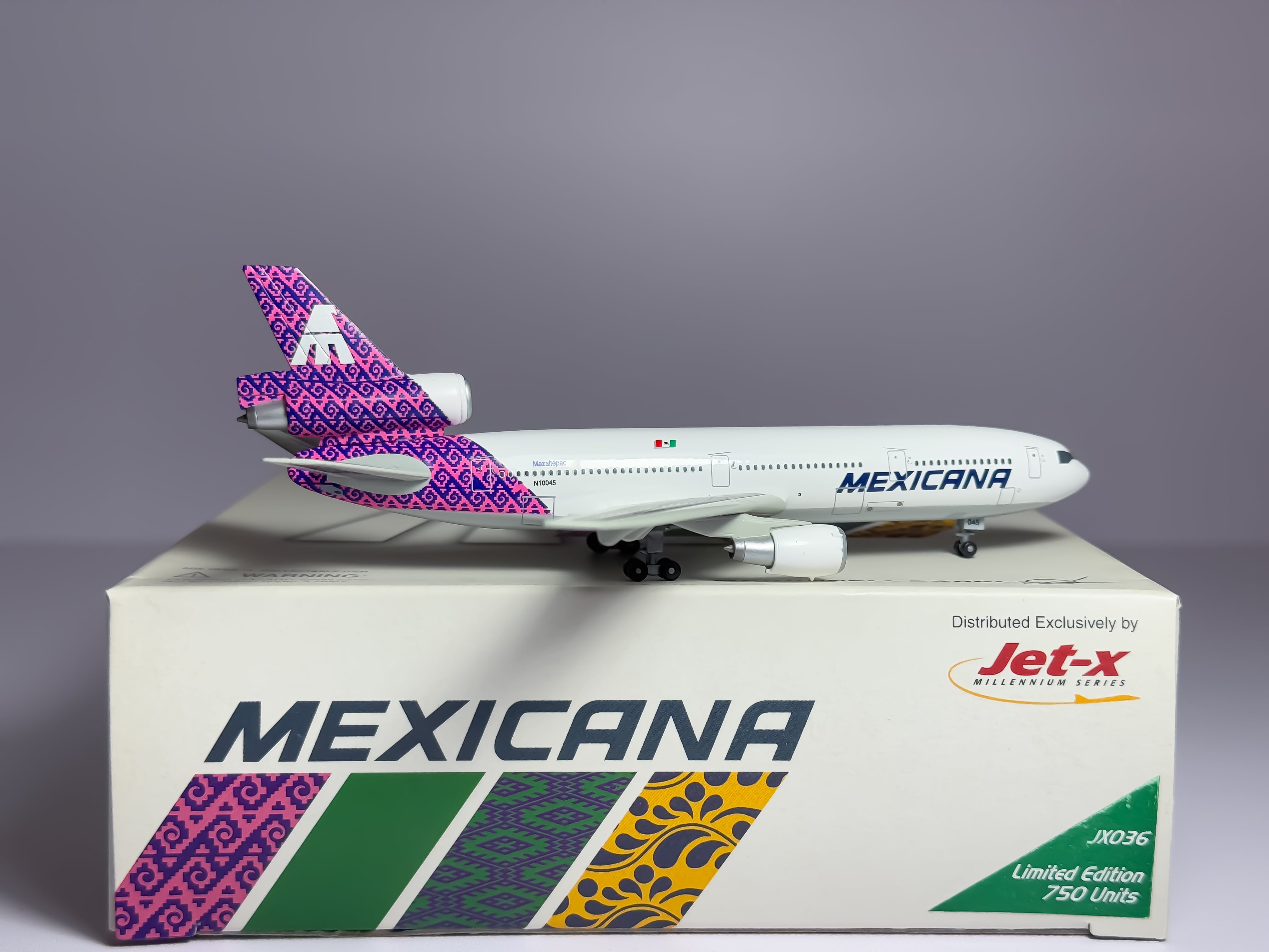 Mexicana McDonnell Douglas DC-10-15 1:400 Dragon Wings N10045 (JX035)