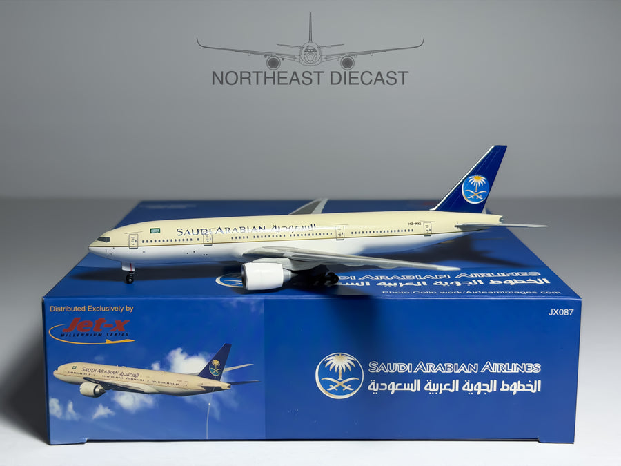 Saudi Arabian Boeing 777-200ER 1:400 Jet-X HZ-AKI (JX087)