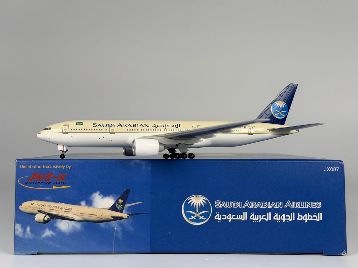 Saudi Arabian Boeing 777-200ER 1:400 Jet-X HZ-AKI (JX087)