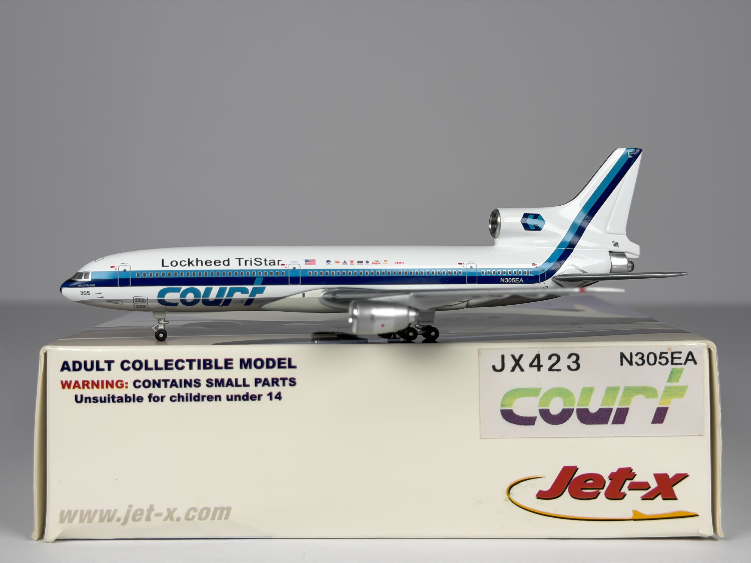 Lockheed House Lockheed L-1011 1:400 Jet-X N305EA (JX423)