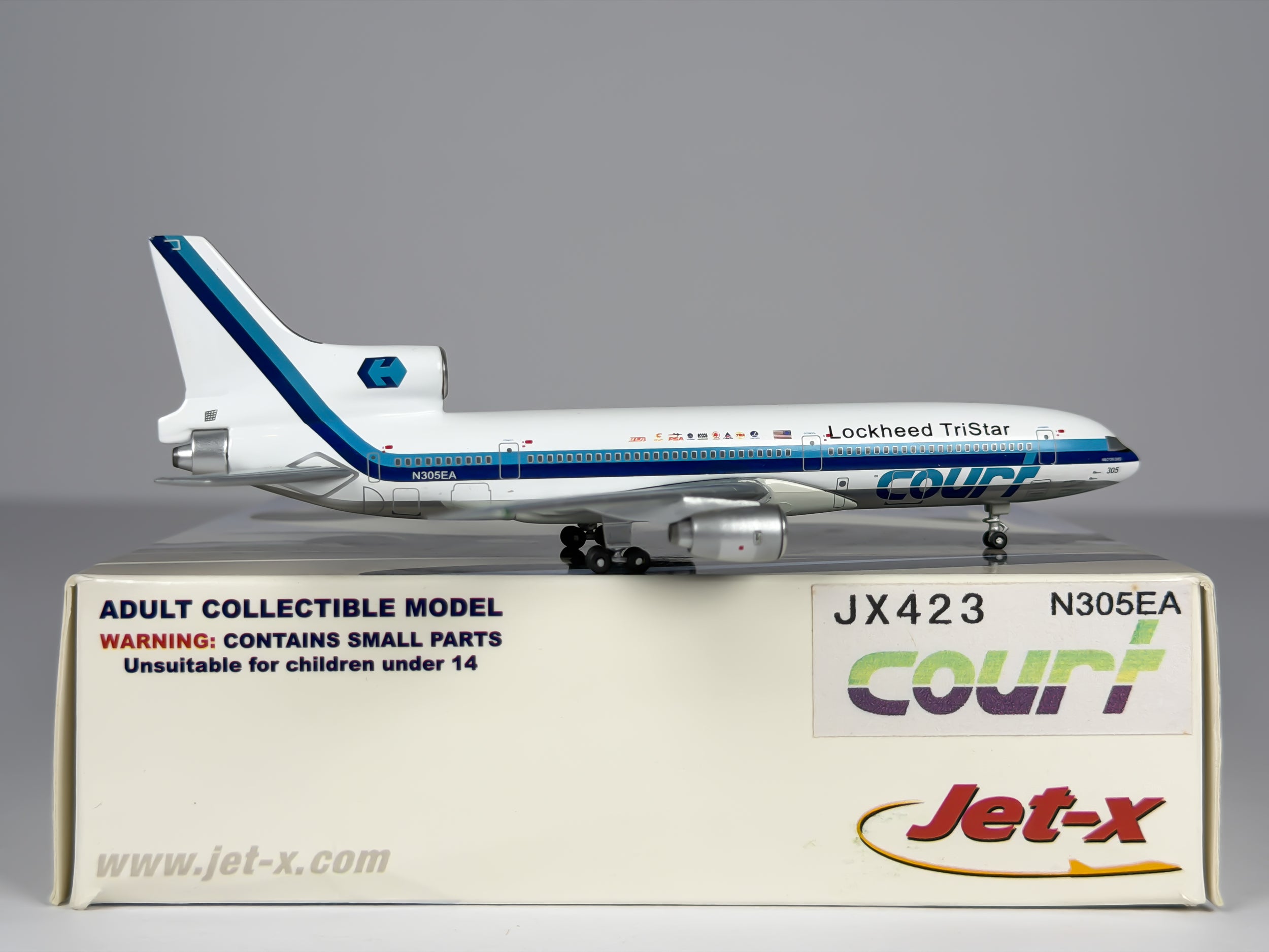 Lockheed House Lockheed L-1011 1:400 Jet-X N305EA (JX423)