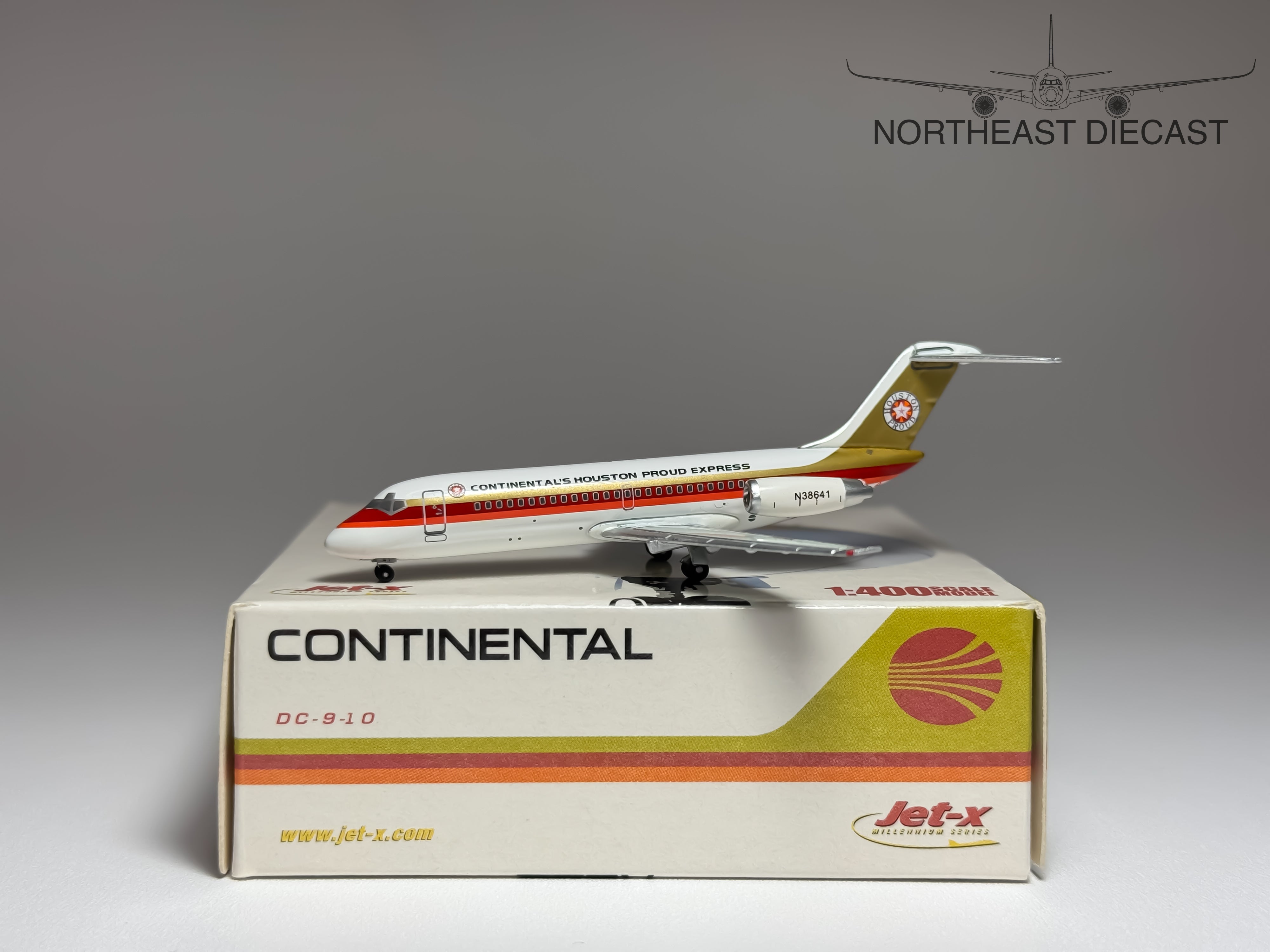 Continental Airlines Douglas DC-9-10 1:400 Jet-X N38641 (JX488)