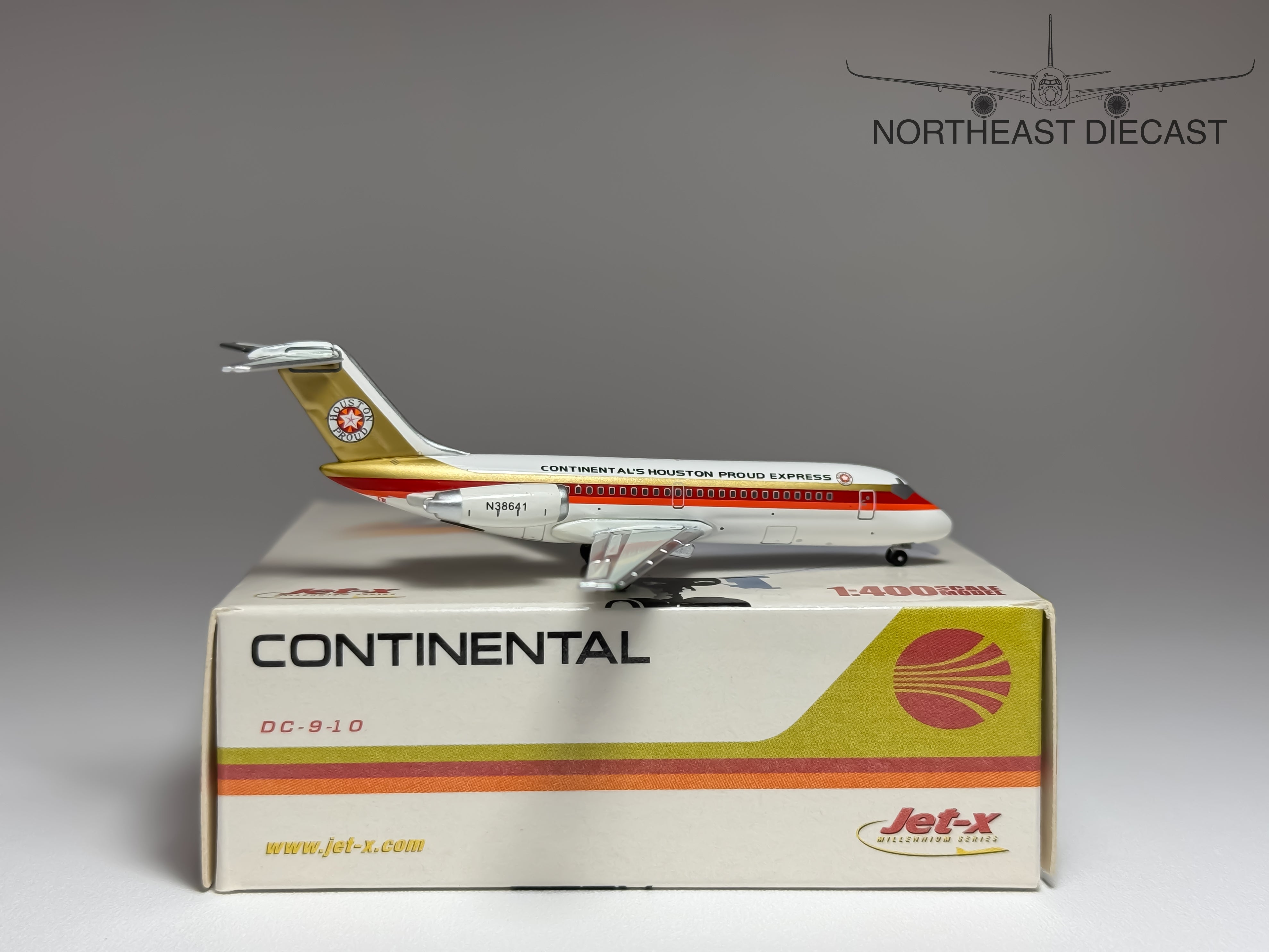 Continental Airlines Douglas DC-9-10 1:400 Jet-X N38641 (JX488)