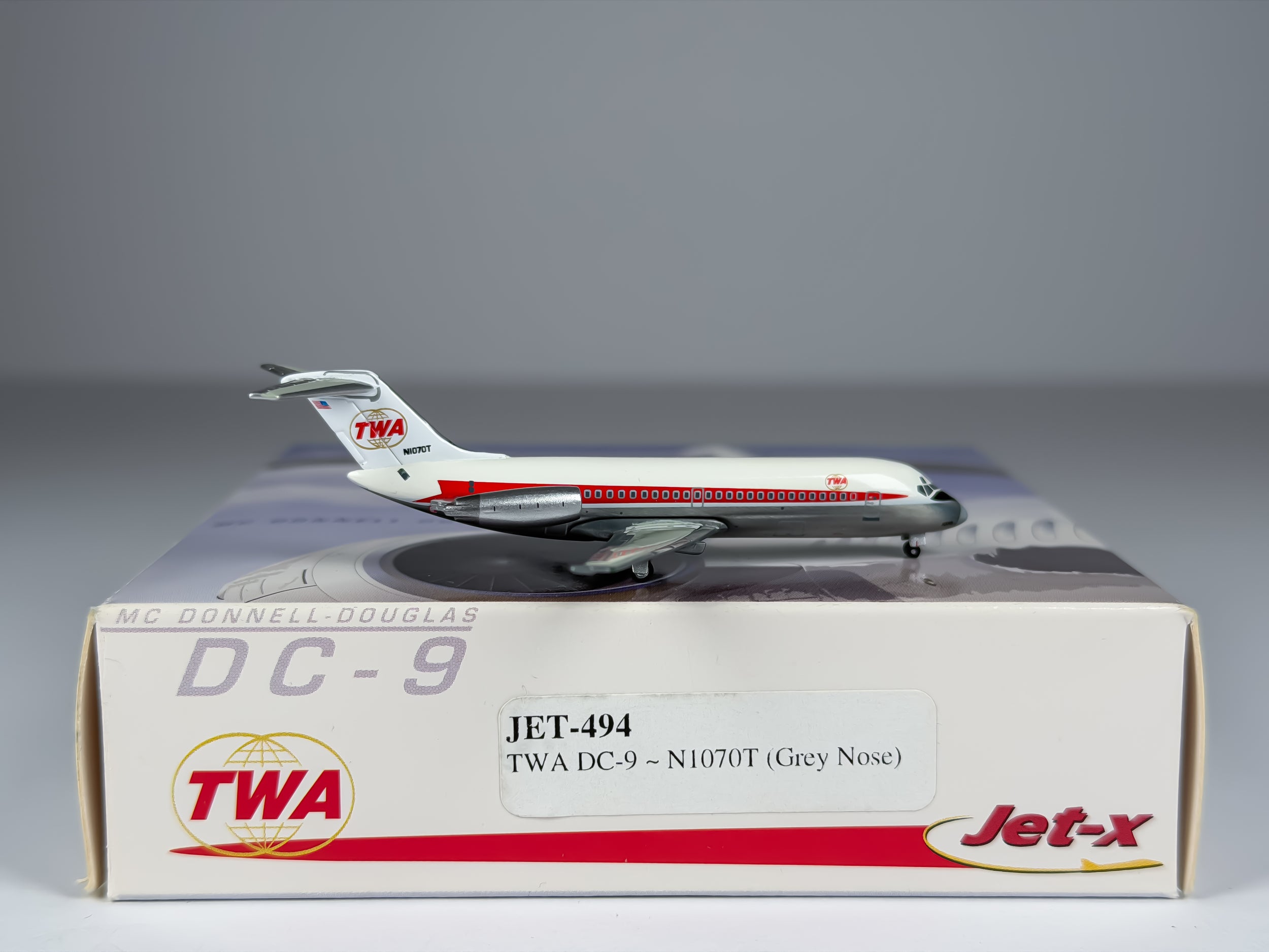Trans World Airlines (TWA) Douglas DC-9-10 1:400 Jet-X N1070T (JX494)