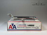 American Airlines McDonnell Douglas MD-82 1:400 Jet-X N442AA (JX591B)