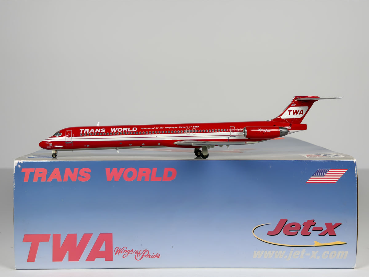 Trans World Airlines (TWA) McDonnell Douglas MD-83 1:200 Jet-X EI-BWD (JXL063B)