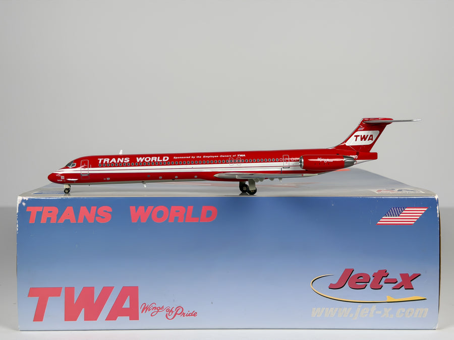 Trans World Airlines (TWA) McDonnell Douglas MD-83 1:200 Jet-X EI-BWD (JXL063B)