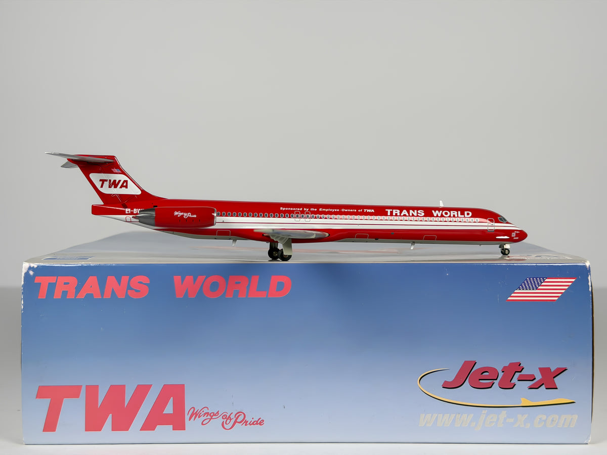Trans World Airlines (TWA) McDonnell Douglas MD-83 1:200 Jet-X EI-BWD (JXL063B)
