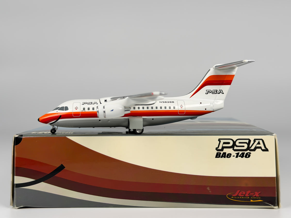 Pacific Southwest Airlines (PSA) BAe 146 (Avro RJ85) 1:200 Jet-X N5828B (JXL101)