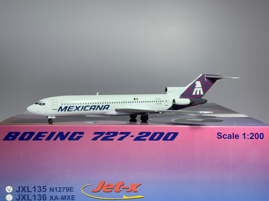 Mexicana Boeing 727-200 1:200 Jet-X N1279E (JXL135)