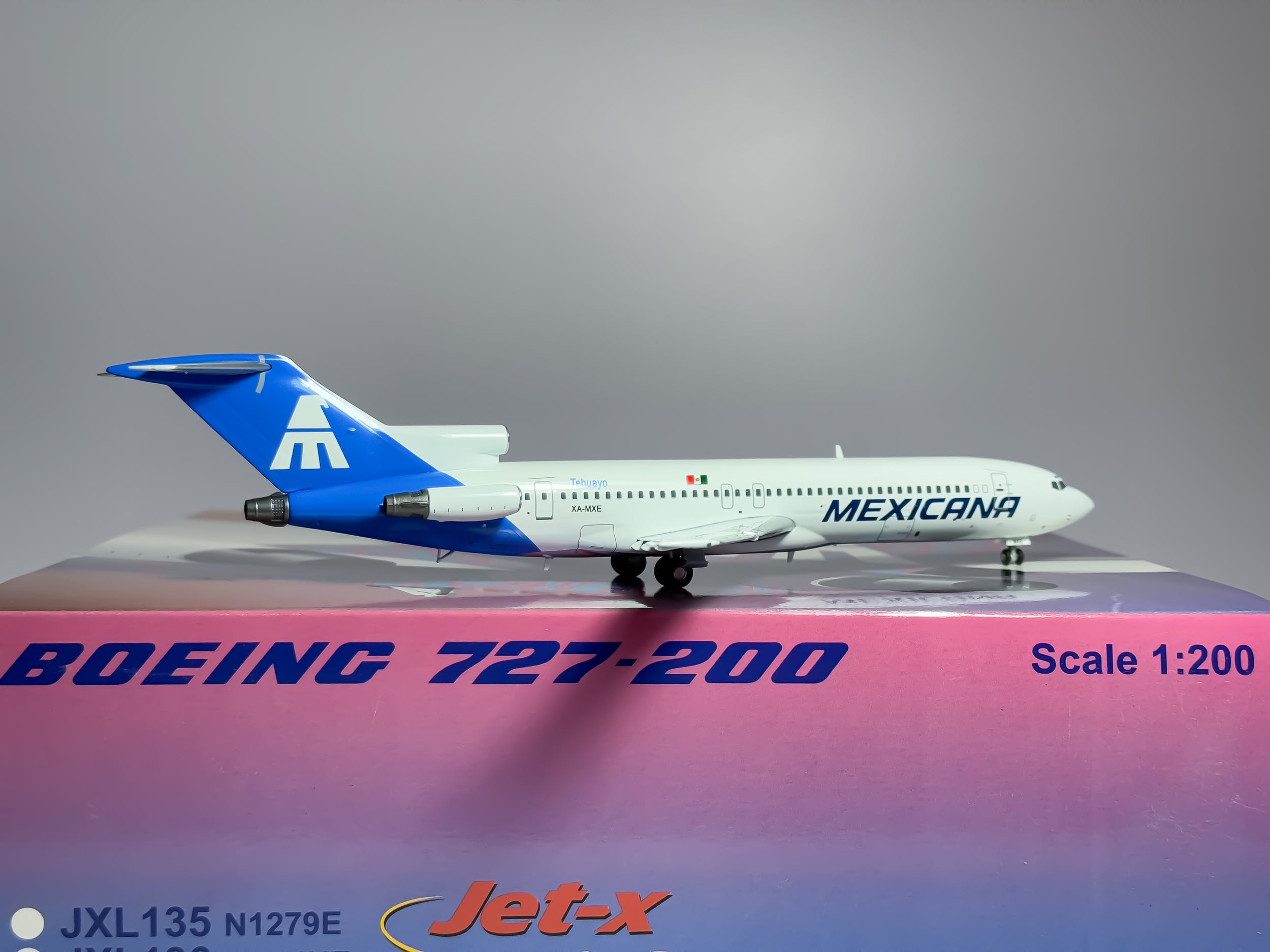 Mexicana Boeing 727-200 1:200 Jet-X XA-MXE (JXL136)
