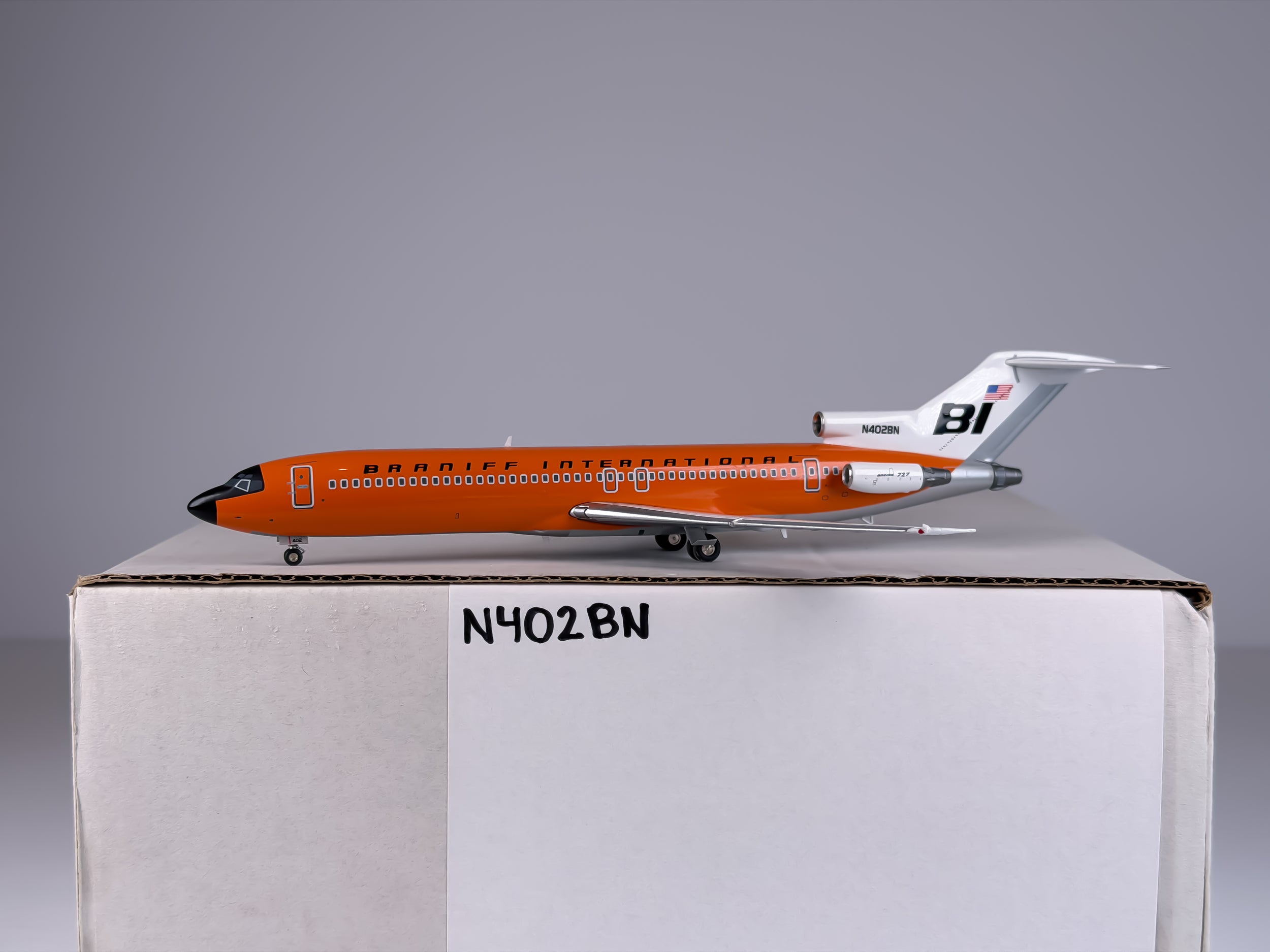 Braniff International Boeing 727-200 1:200 Jet-X N402BN (JXL146)