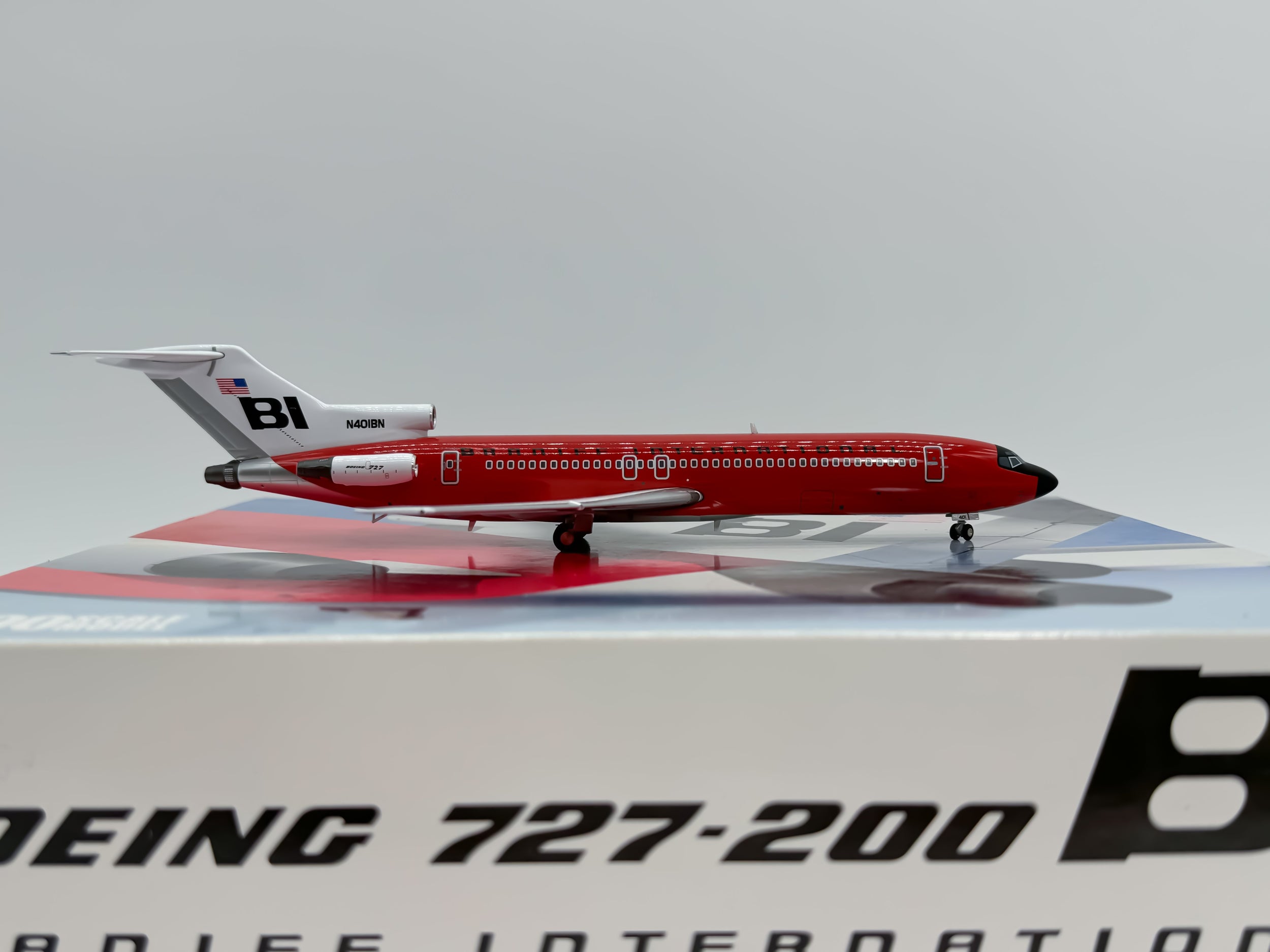 Braniff International Boeing 727-200 1:200 Jet-X N401BN (JXL147)