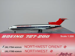 Northwest Orient Boeing 727-200 1:200 Jet-X N293US (JXL179A)