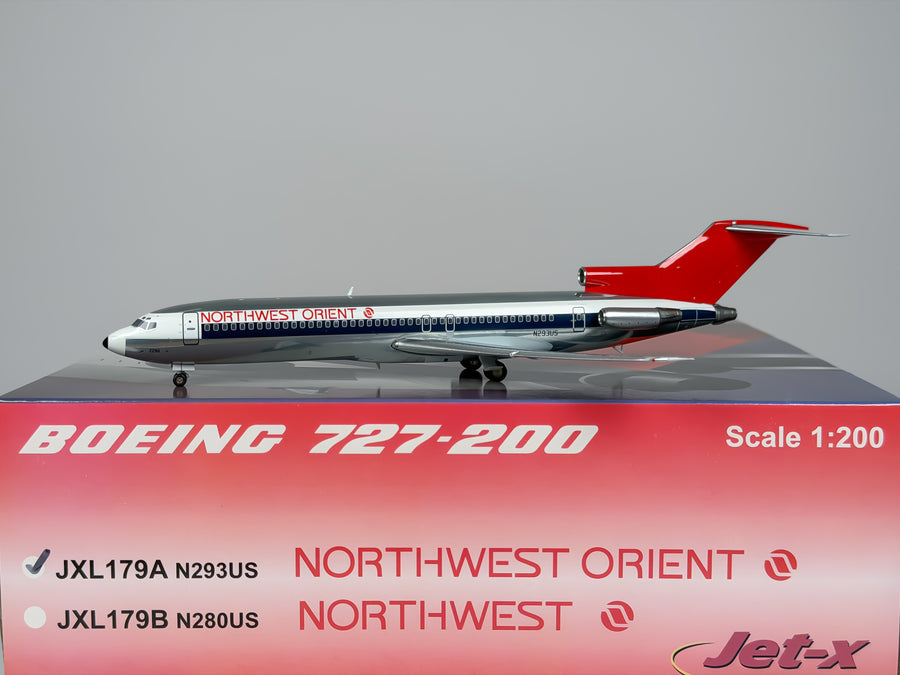 Northwest Orient Boeing 727-200 1:200 Jet-X N293US (JXL179A)
