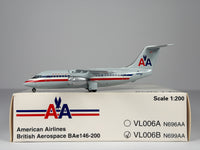 American Airlines BAe 146 (Avro RJ85) 1:200 JC Wings N699AA (JXLVL006B)