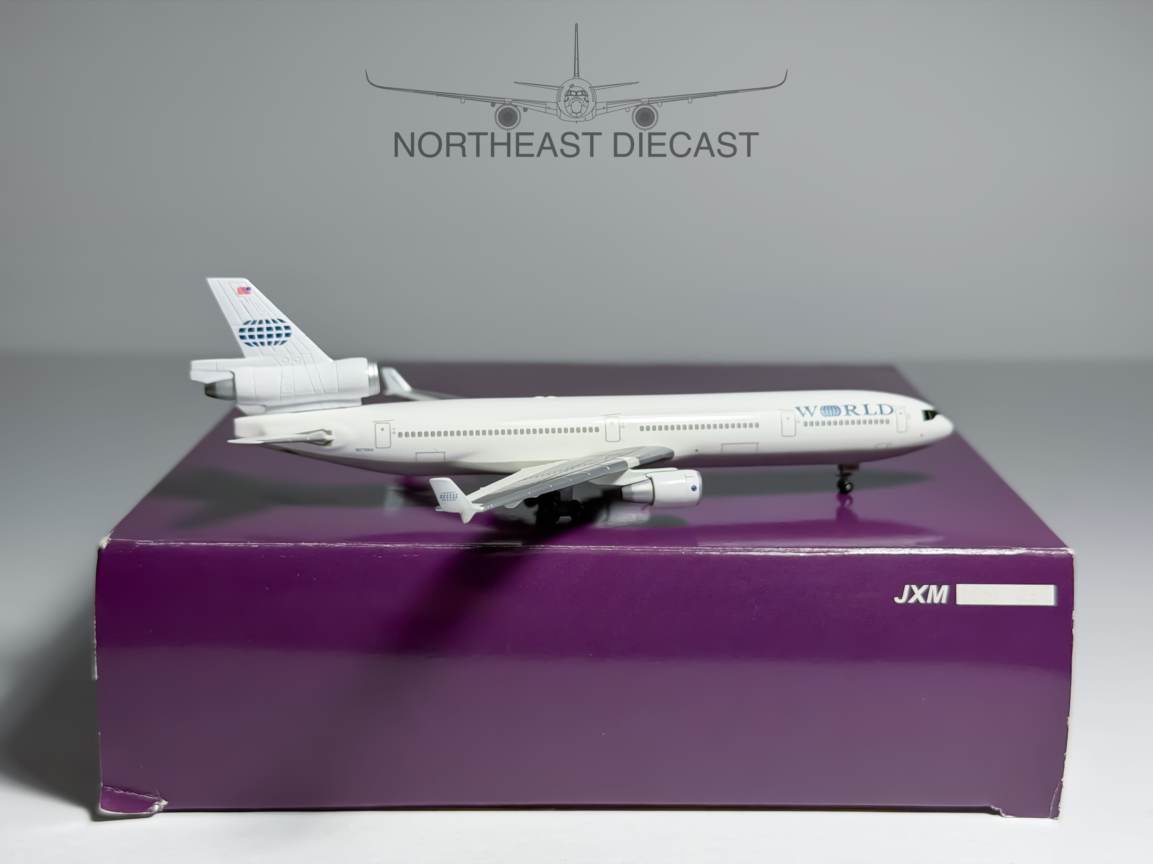 World Airways McDonnell Douglas MD-11F 1:400 Jet-X N275WA (JXM103)