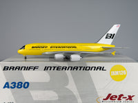 Braniff International Airbus A380-800 1:400 Jet-X N382BN (JXM126)