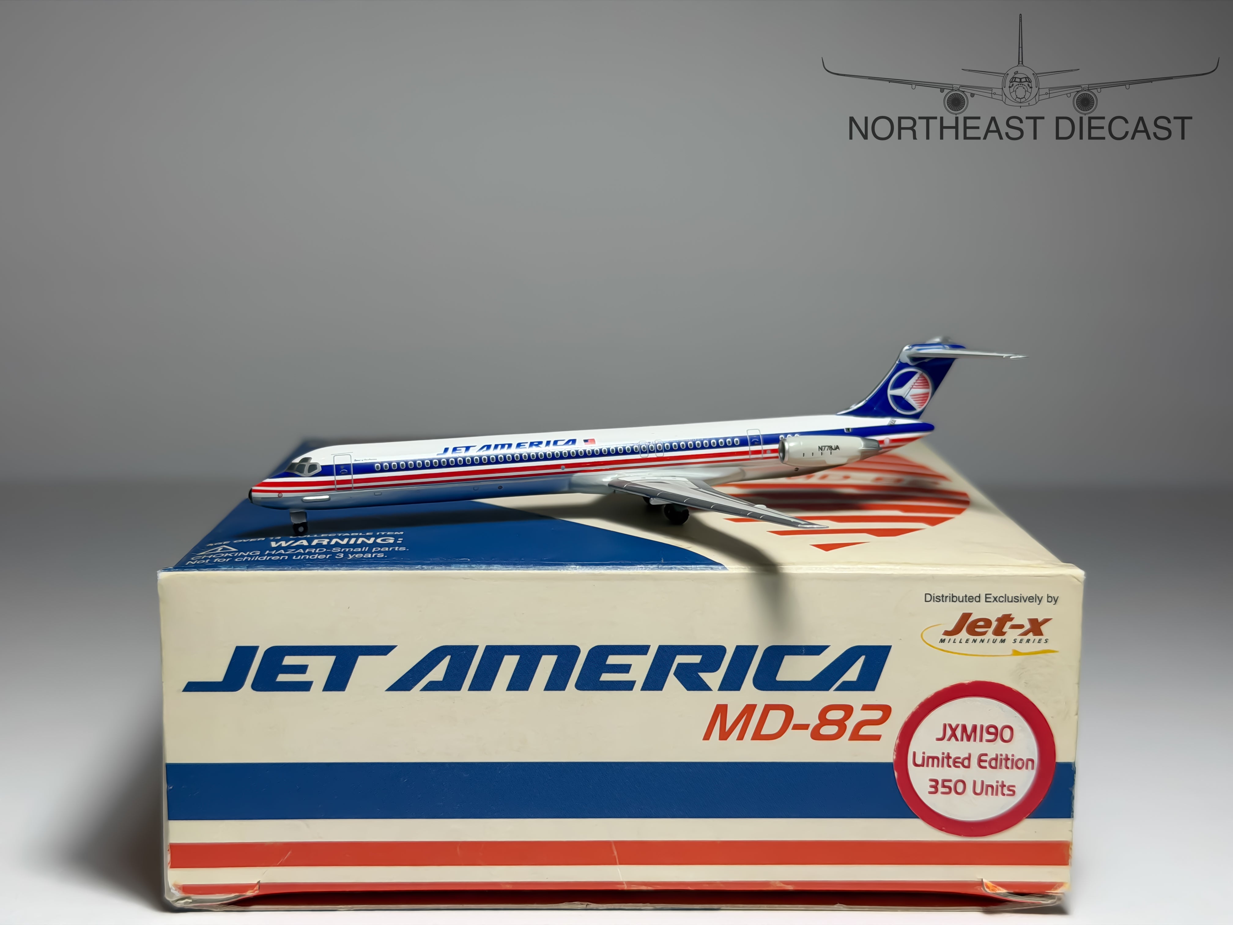 McDonnell Douglas MD-80 Diecast Aircraft Models · Northeast Diecast