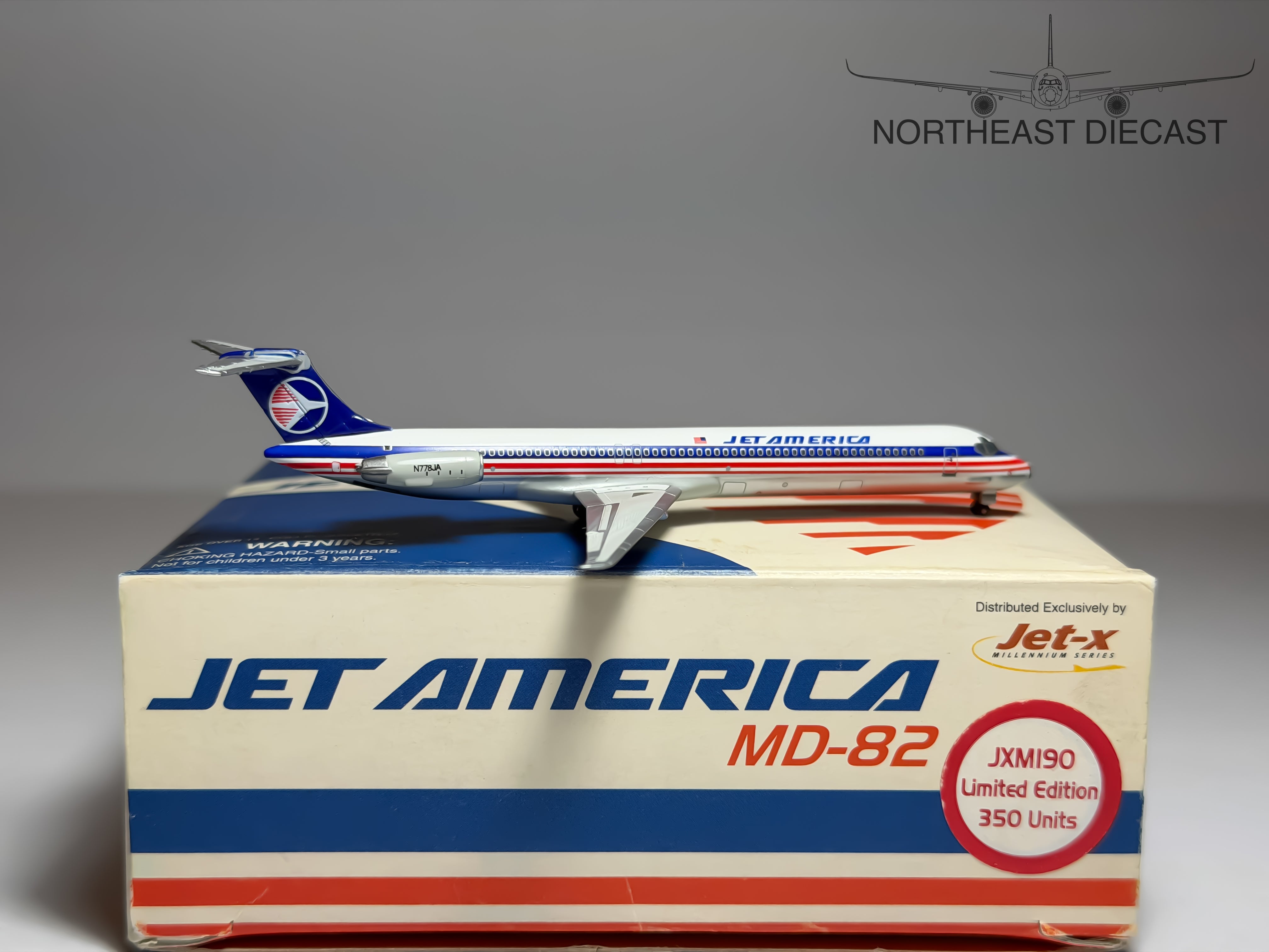 McDonnell Douglas MD-80 Diecast Aircraft Models · Northeast Diecast