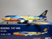 Singapore Airlines Boeing 747-400 1:200 SQ Wings 9V-SPL (L2002FD)