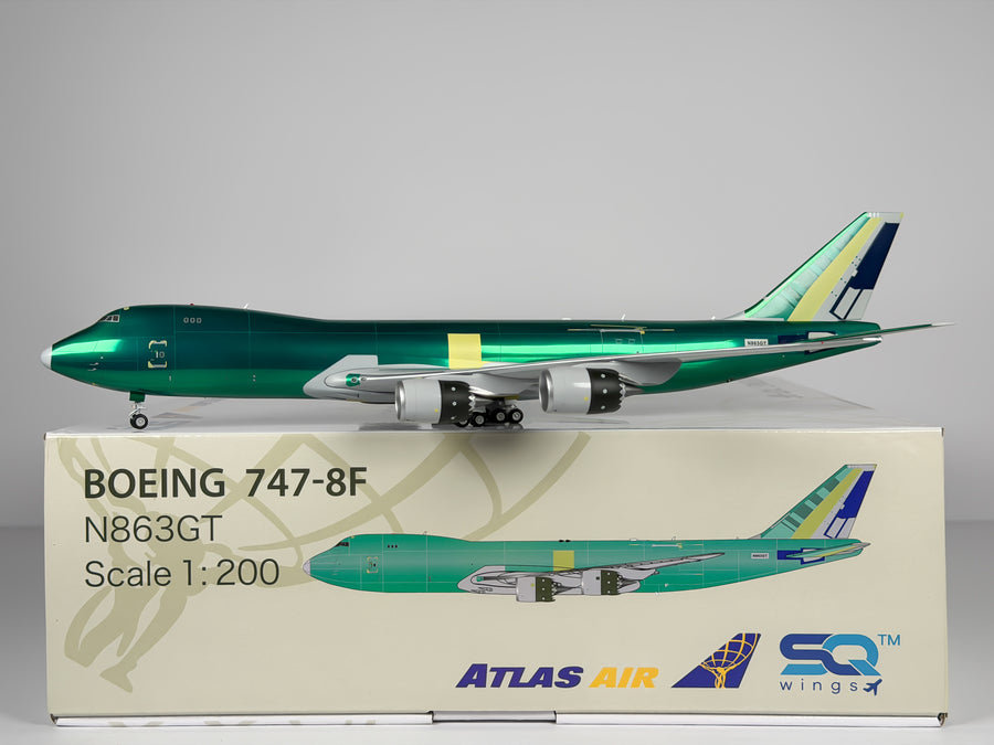 Atlas Air Boeing 747-8F 1:200 SQ Wings N863GT (L2015)