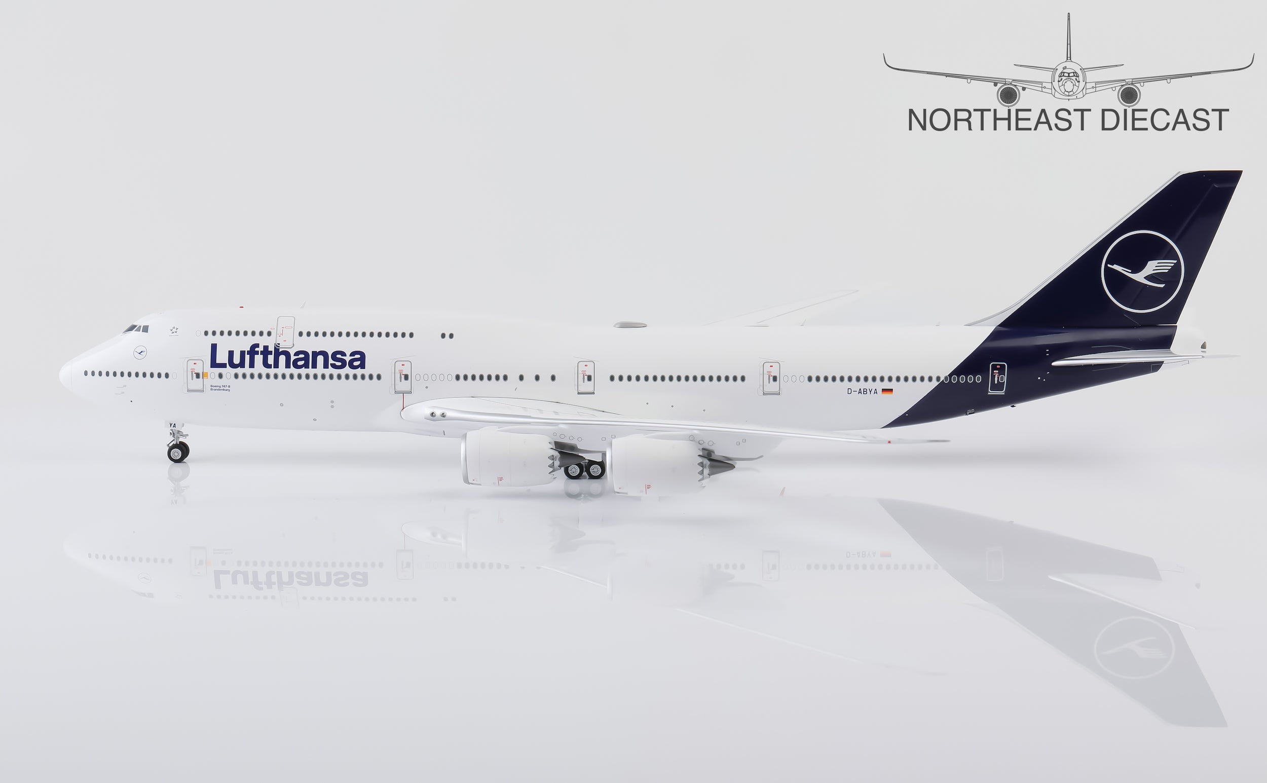Lufthansa Boeing 747-8 1:200 SQ Wings D-ABYA (L2054)